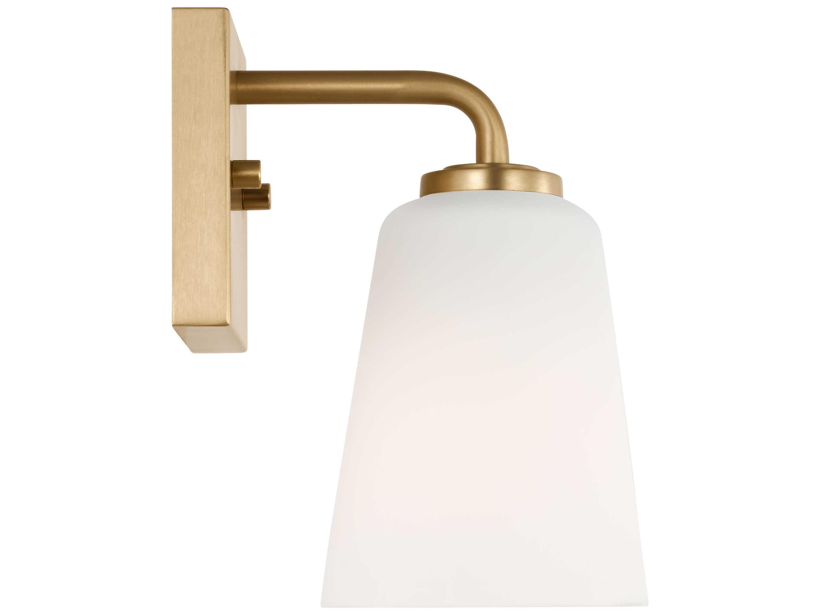Generation Lighting Miles 1-Light Satin Brass Wall Sconce