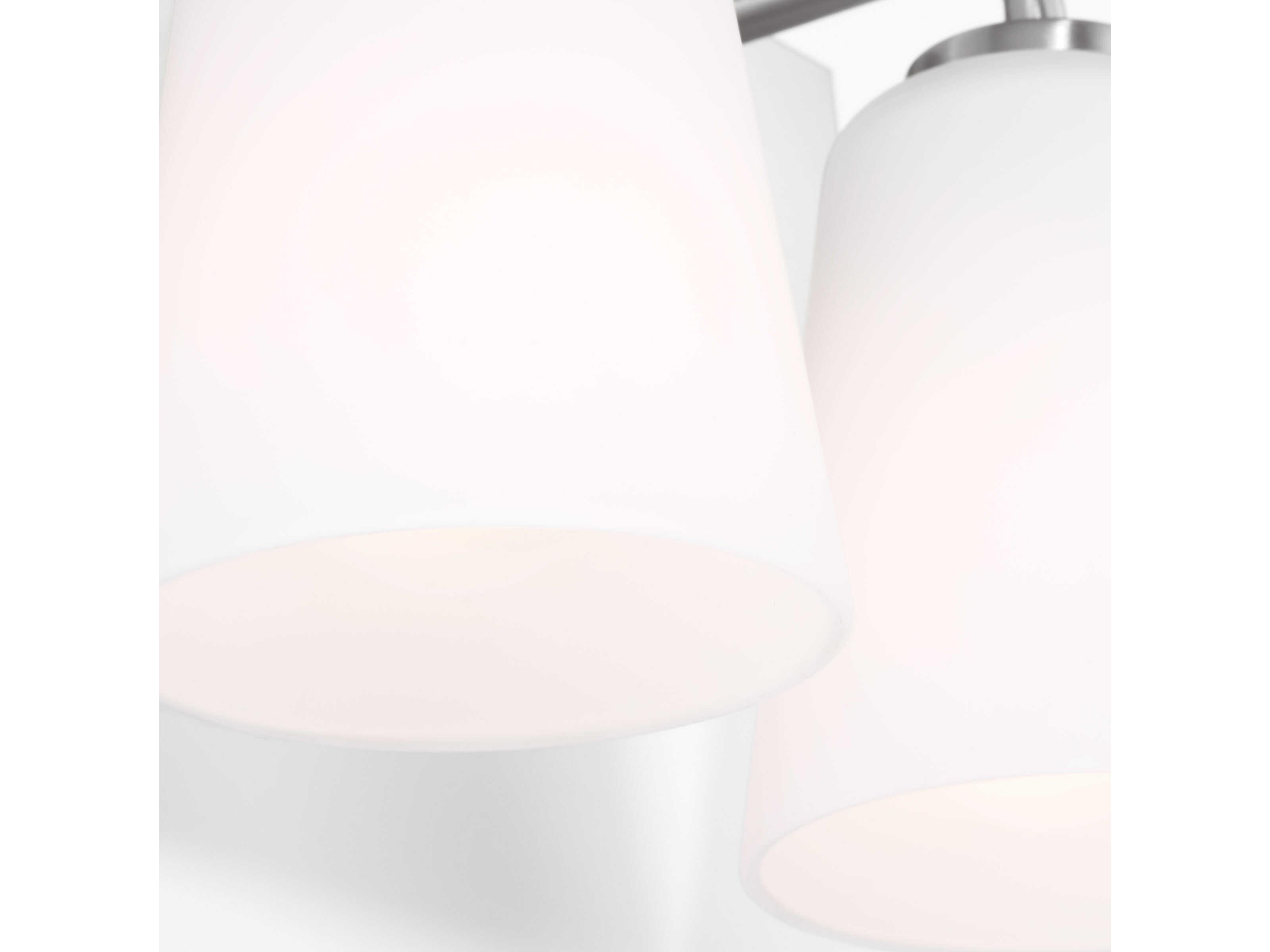 Generation Lighting Miles 2-Light Brushed Nickel Vanity Light