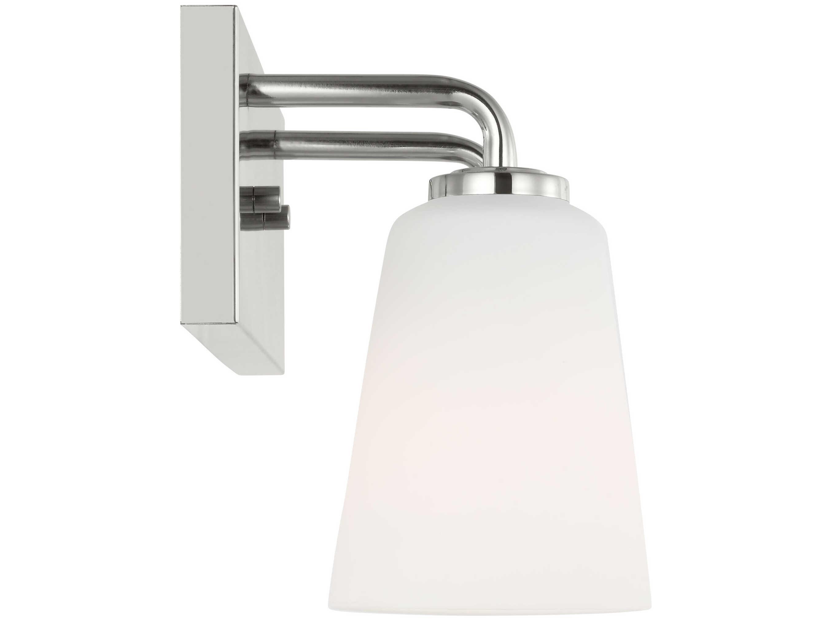 Generation Lighting Miles 2-Light Chrome Nickel Vanity Light