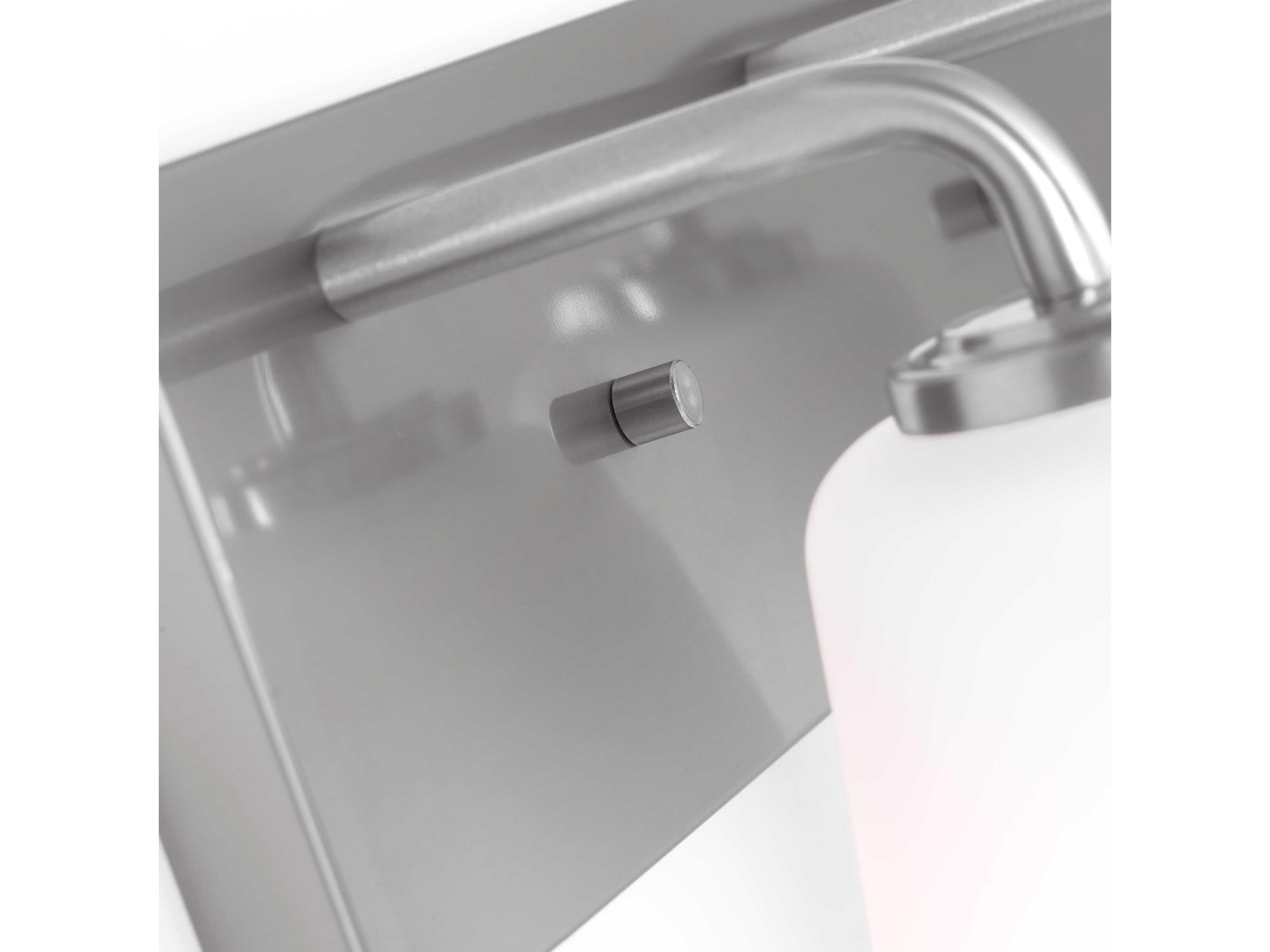 Generation Lighting Miles 3-Light Brushed Nickel Vanity Light