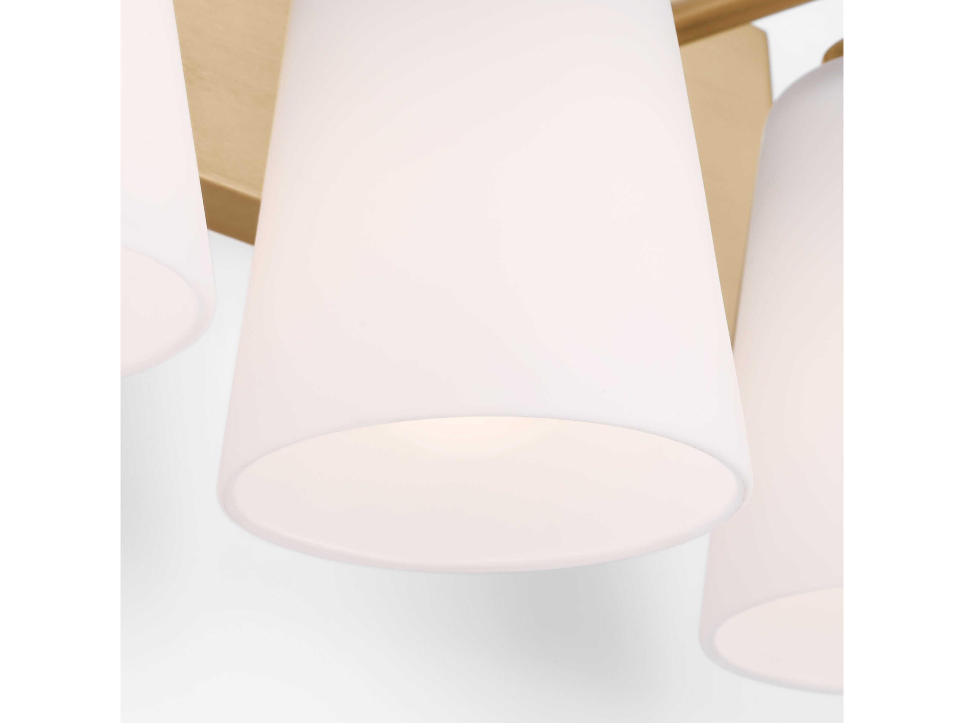 Generation Lighting Miles 3-Light Satin Brass Vanity Light