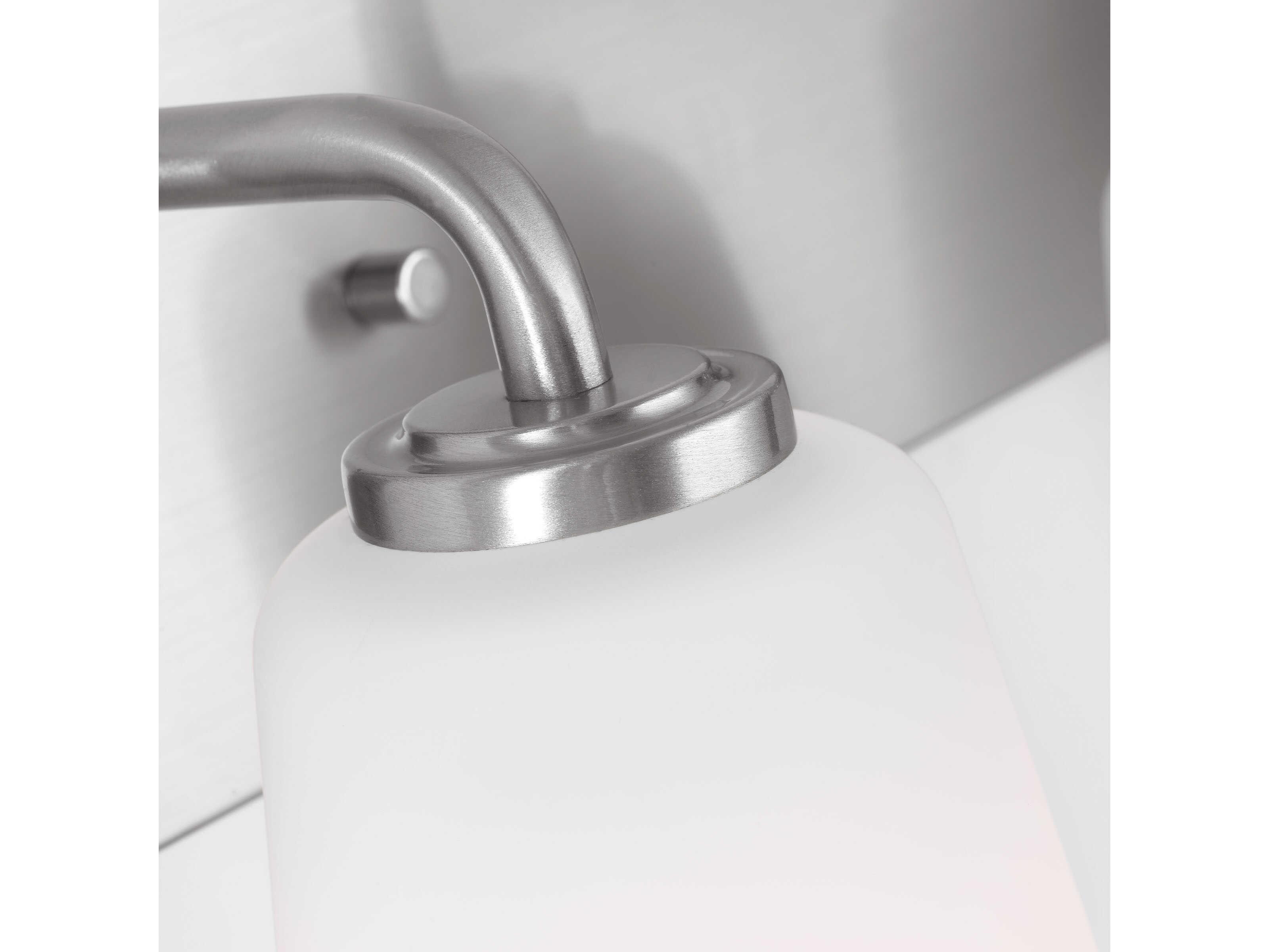 Generation Lighting Miles 4-Light Brushed Nickel Brass Vanity Light