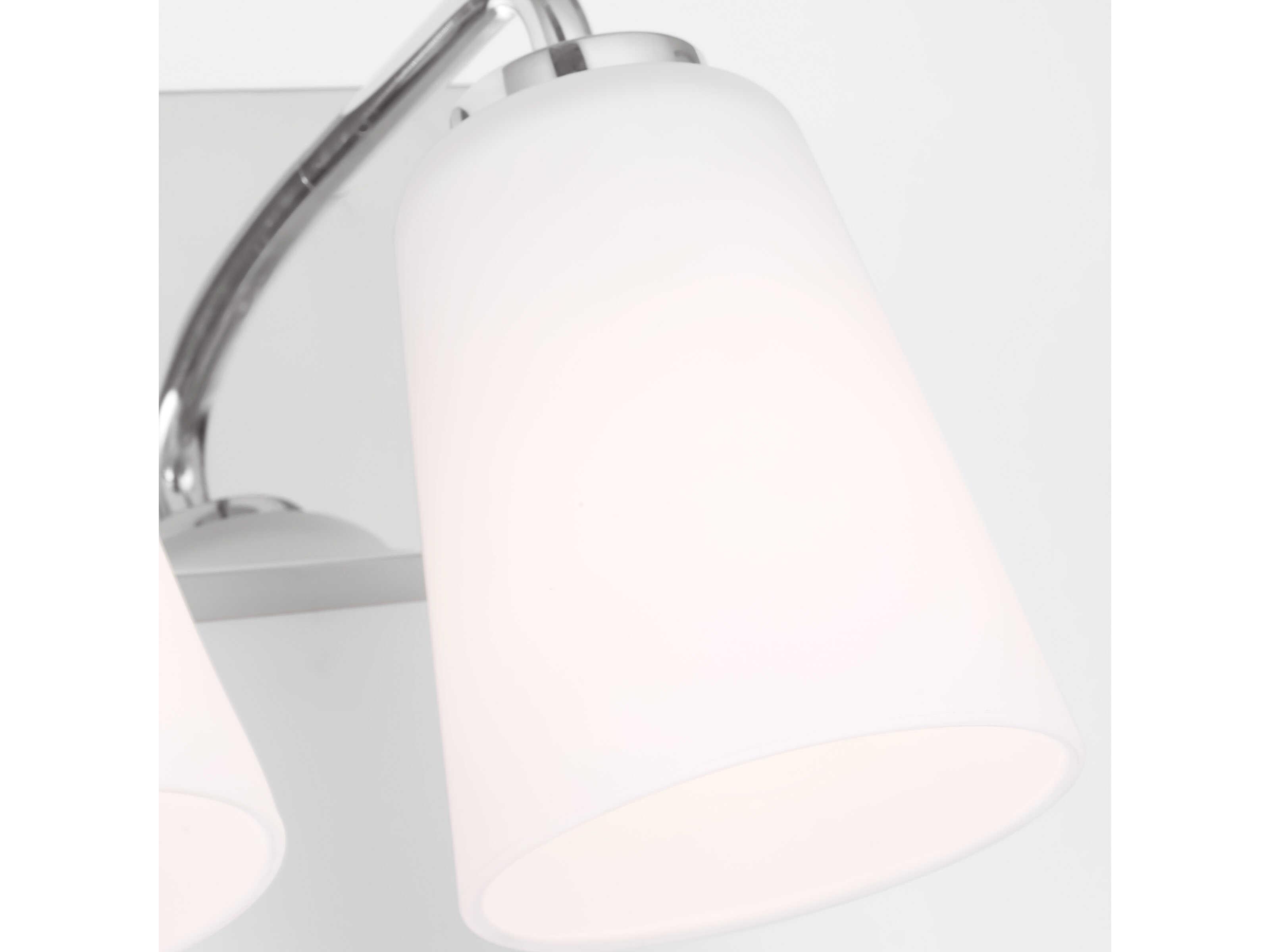 Generation Lighting Miles 4-Light Chrome Vanity Light