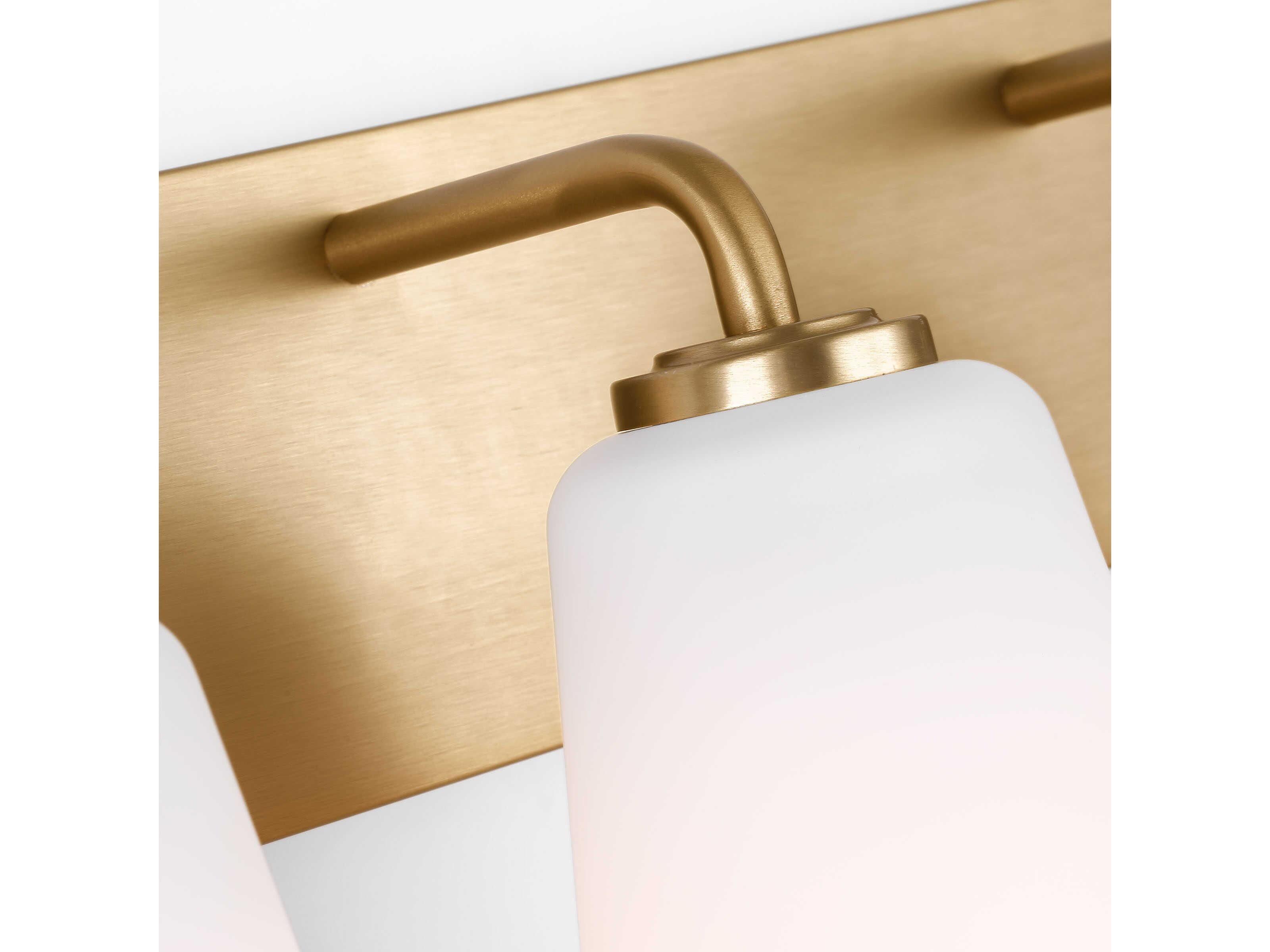 Generation Lighting Miles 4-Light Satin Brass Vanity Light