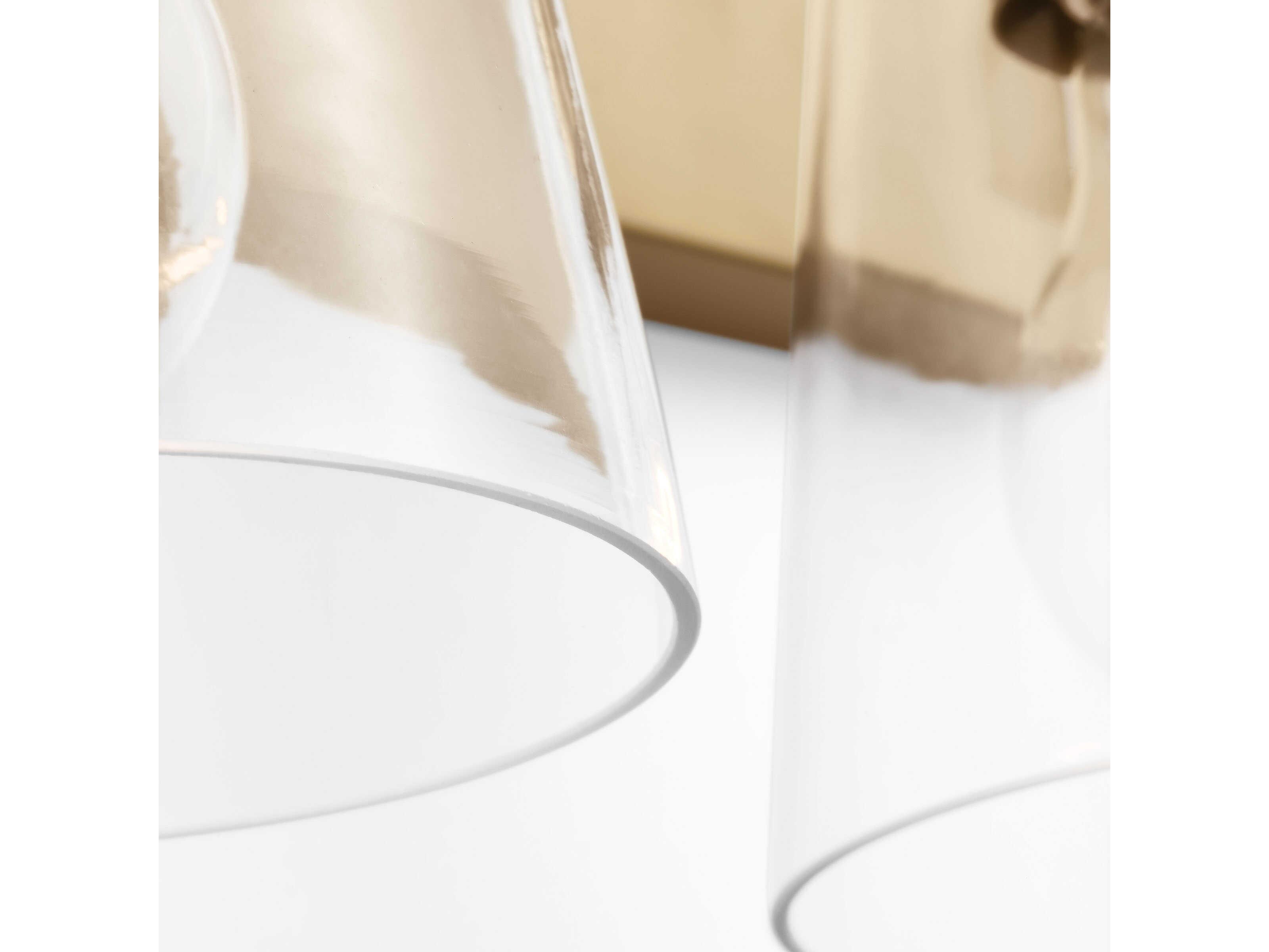 Generation Lighting Miles 2-Light Satin Brass Vanity Light