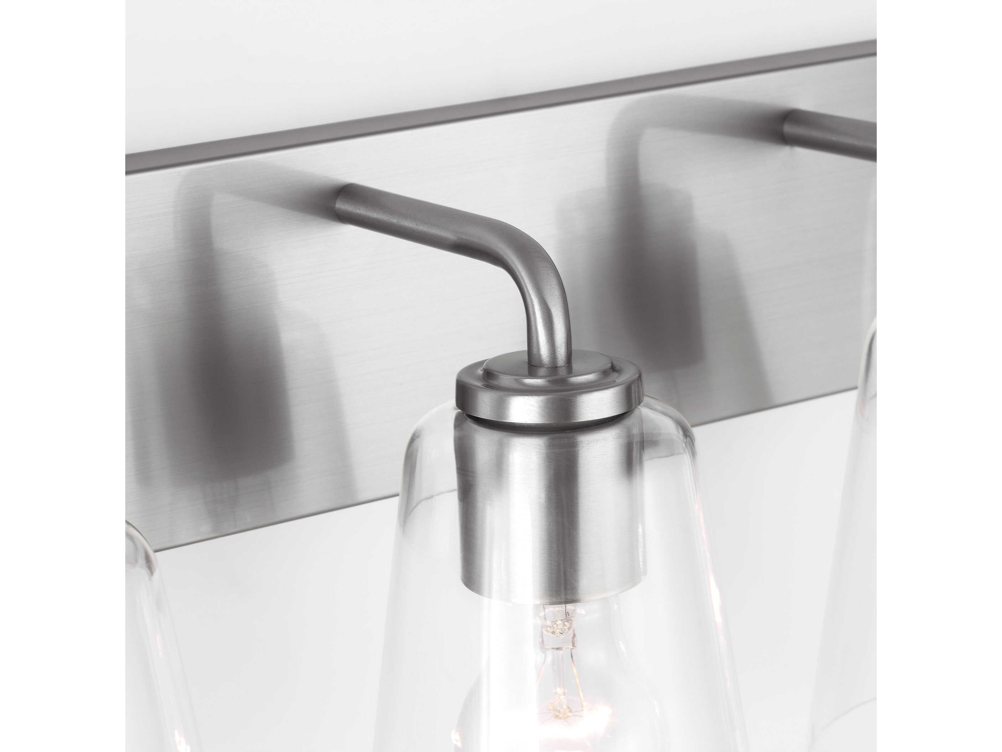 Generation Lighting Miles 4-Light Brushed Nickel Vanity Light