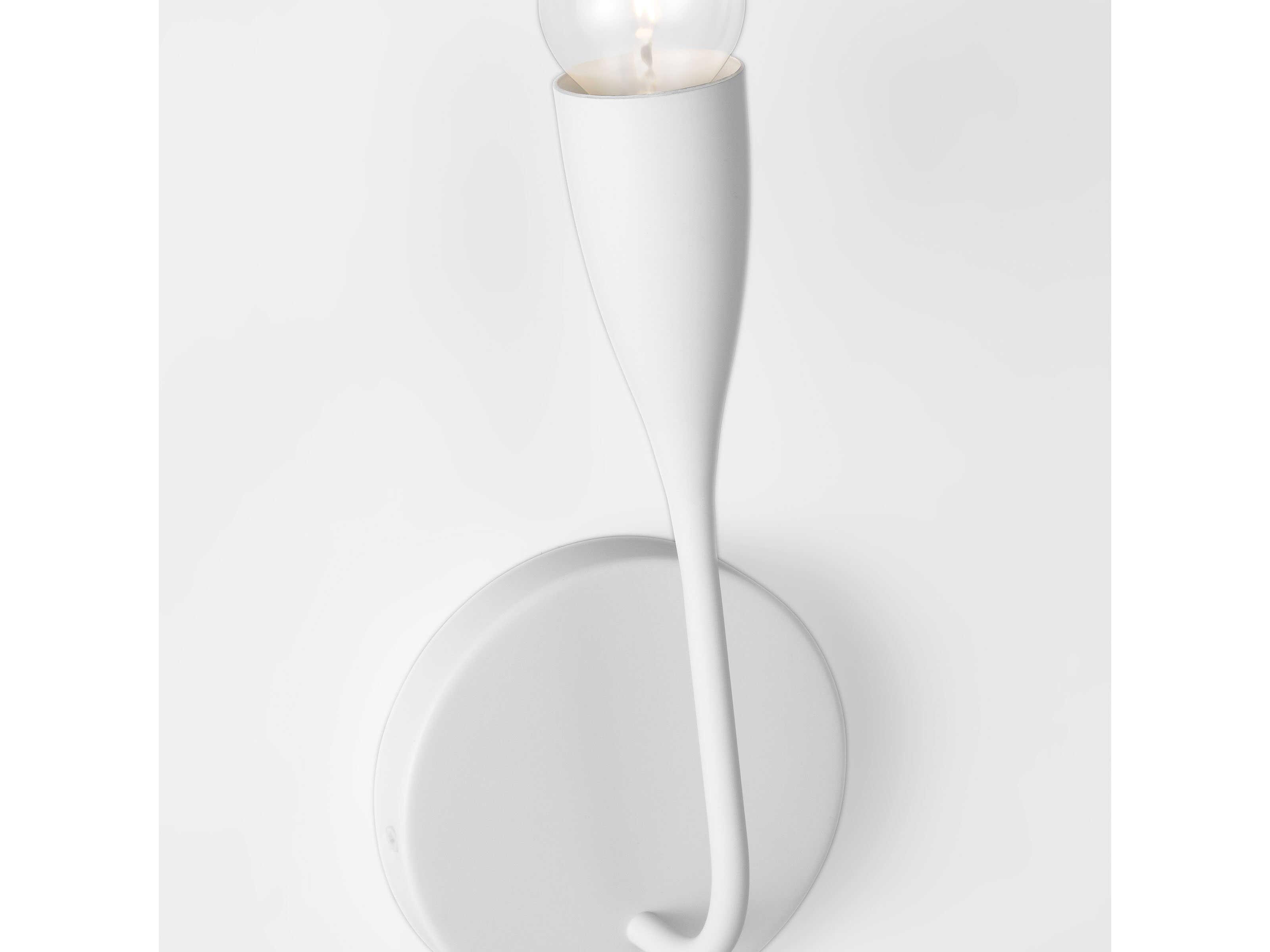 Generation Lighting Maya 1-Light Matte White Wall Sconce