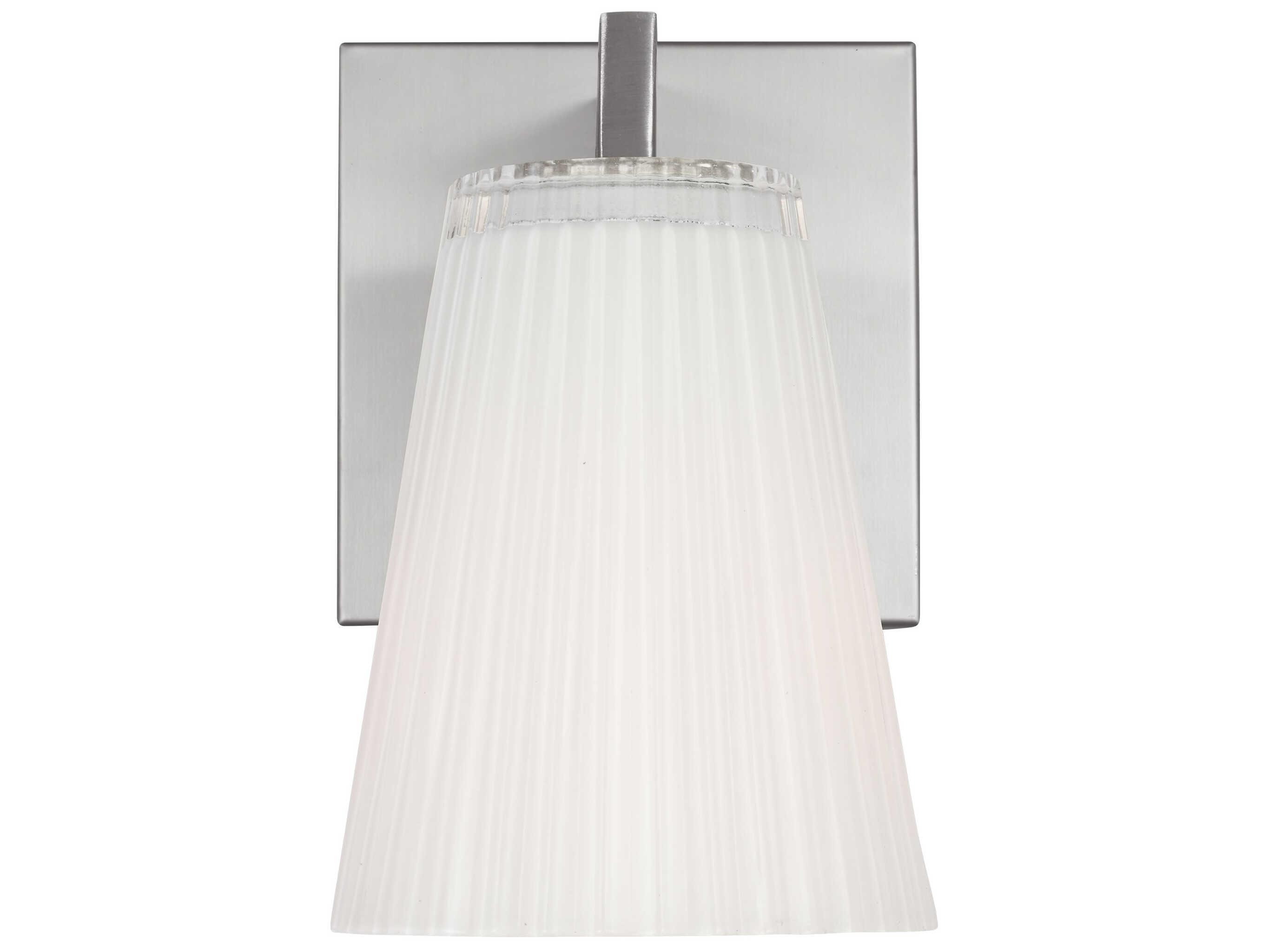 Generation Lighting Upson 1-Light Brushed Nickel Vanity Light