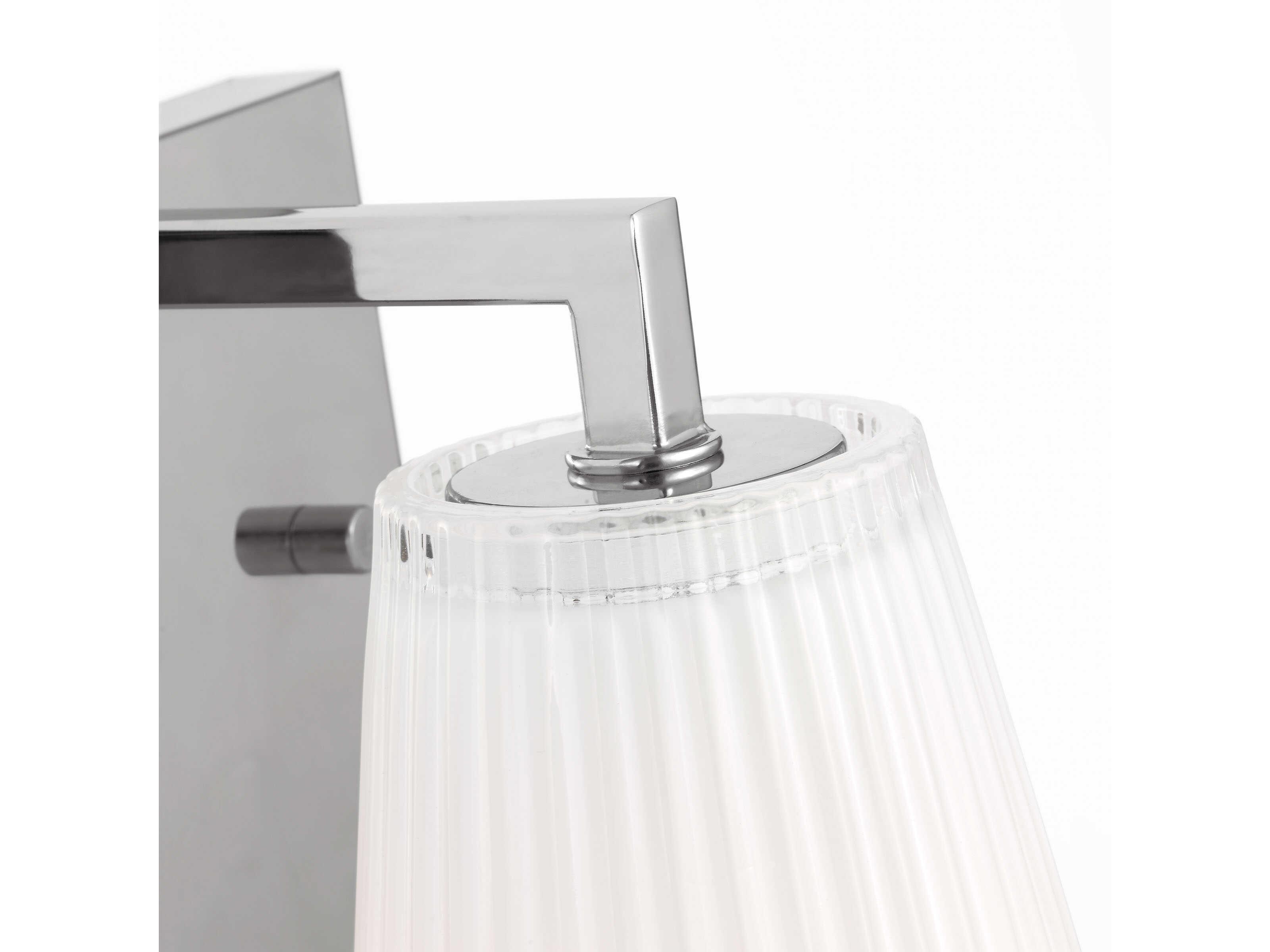 Generation Lighting Upson 1-Light Chrome Vanity Light