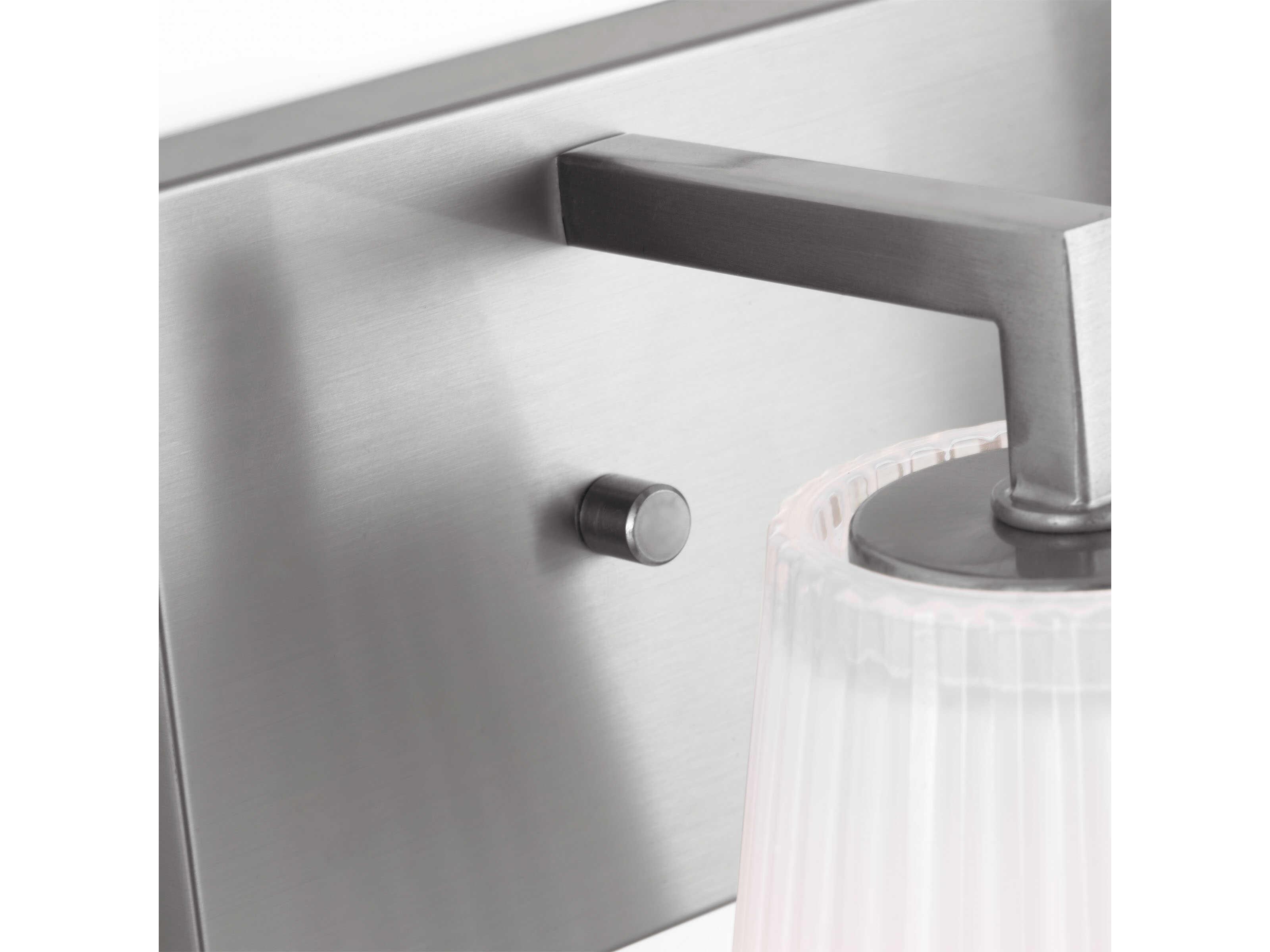 Generation Lighting Upson 2-Light Brushed Nickel Vanity Light