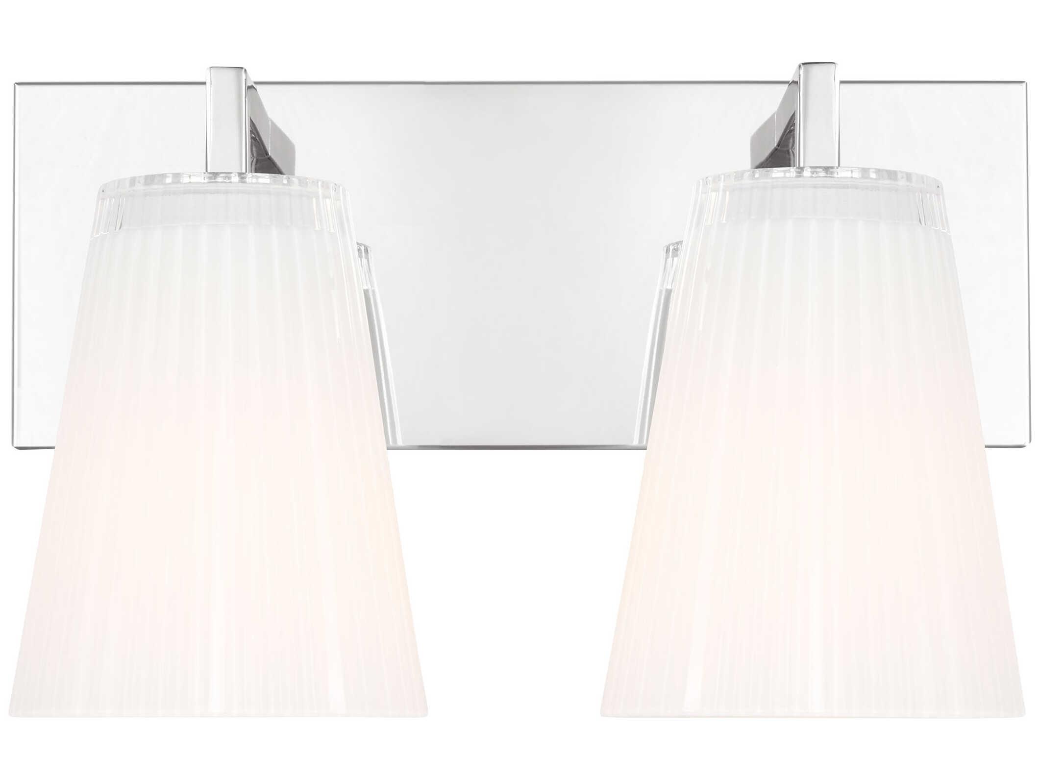 Generation Lighting Upson 2-Light Chrome Vanity Light