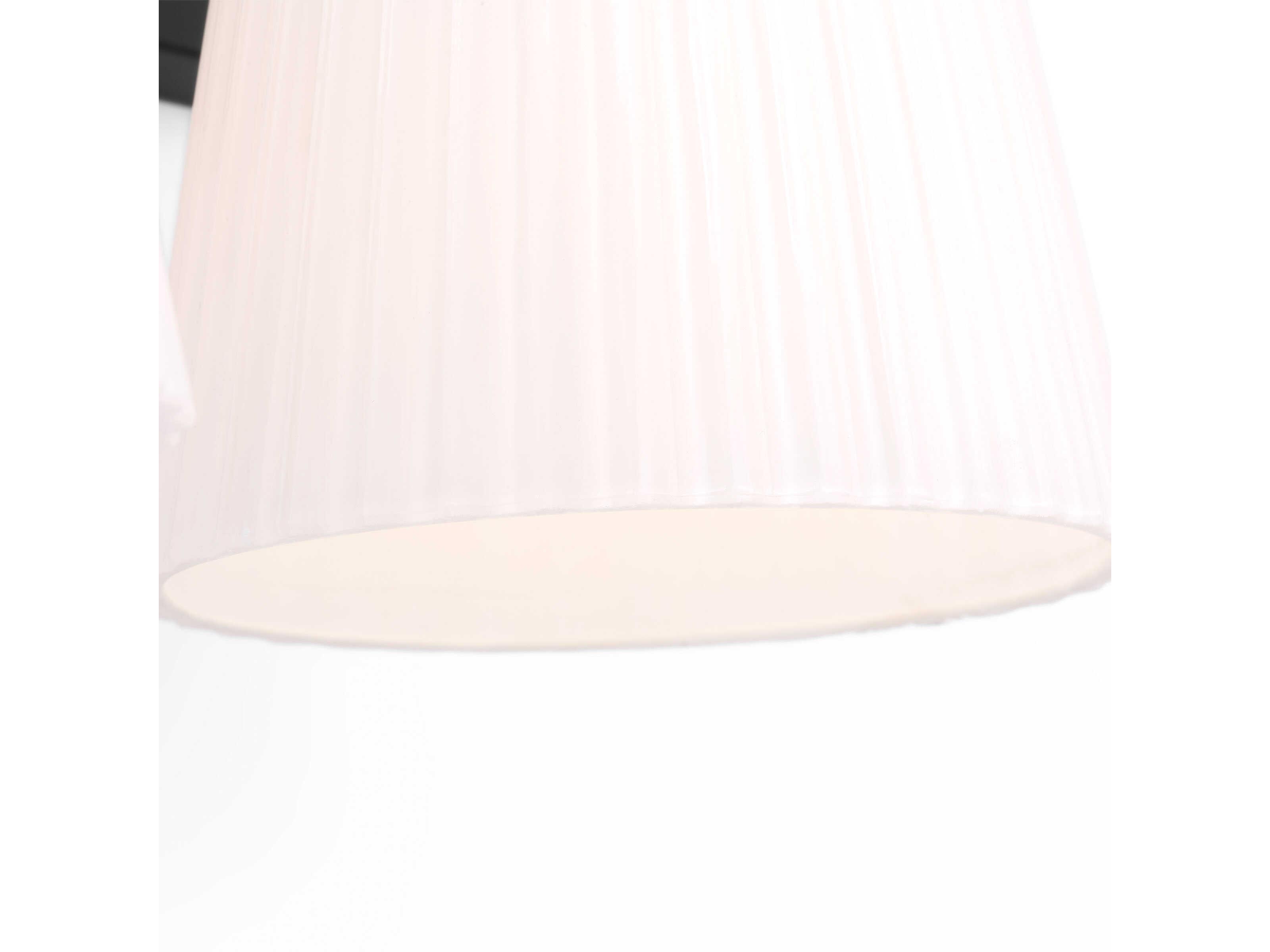 Generation Lighting Upson 2-Light Midnight Black Vanity Light