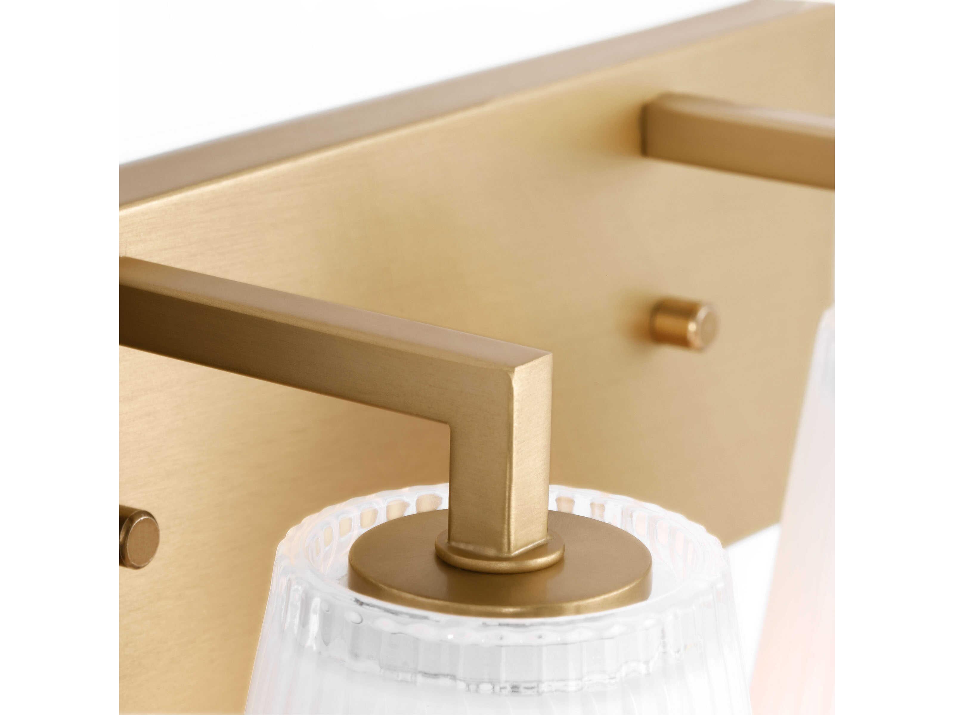 Generation Lighting Upson 2-Light Satin Brass Vanity Light