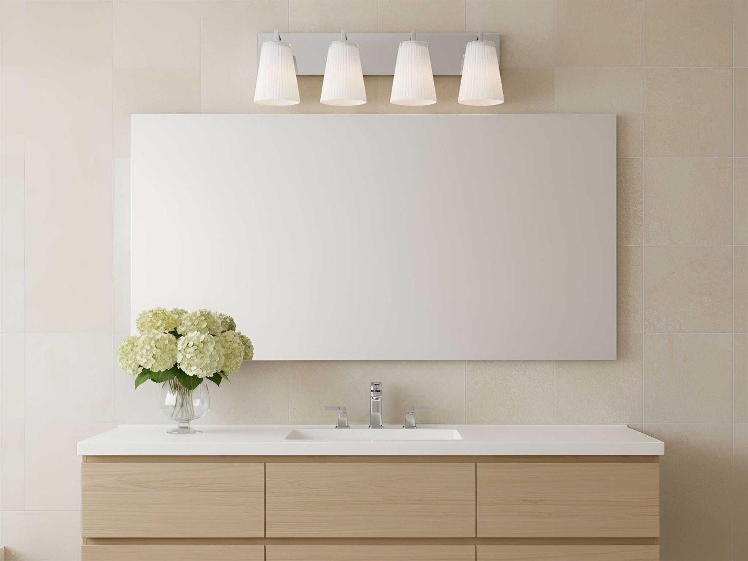 Generation Lighting Upson 4-Light Chrome Vanity Light