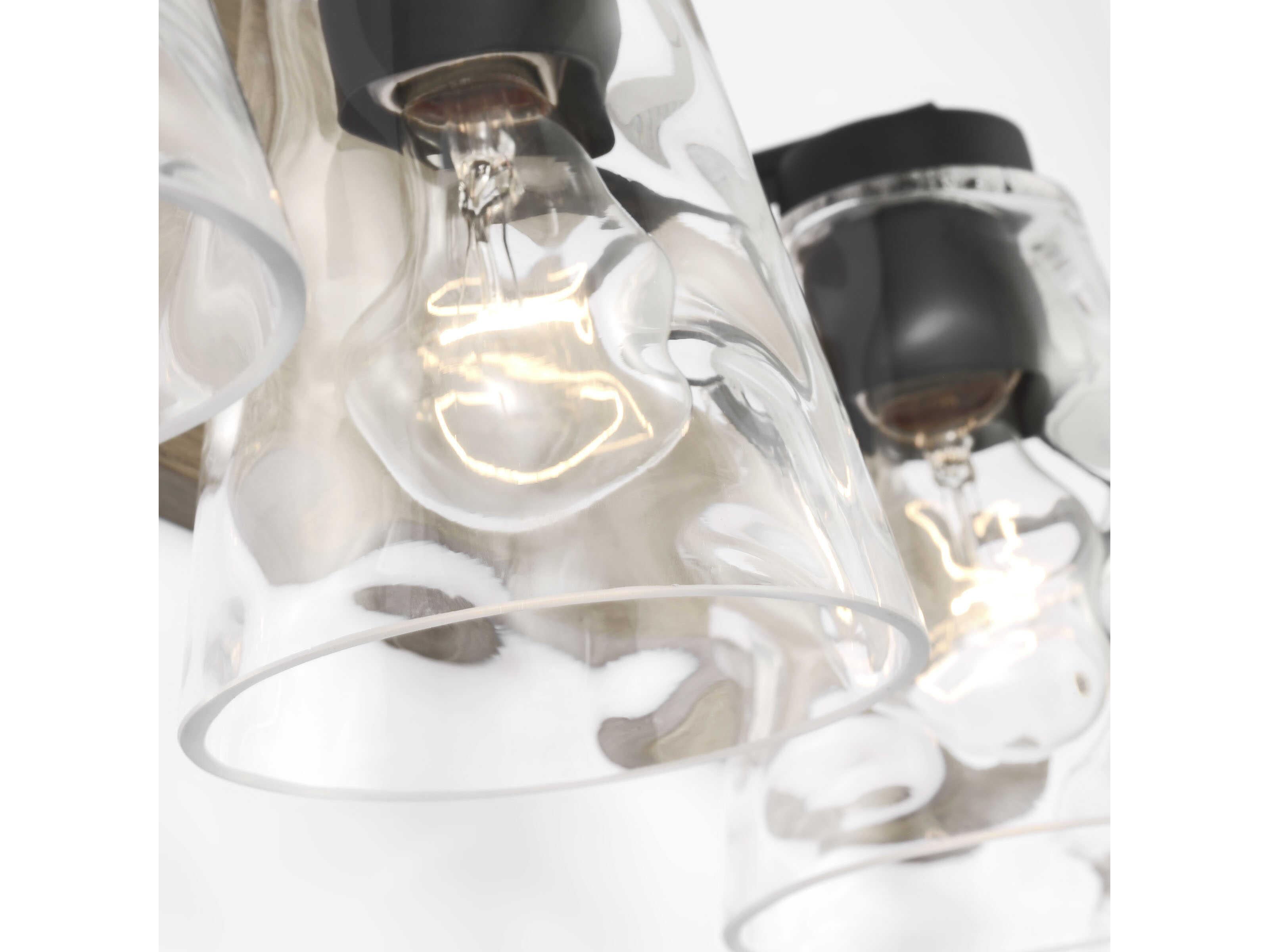 Generation Lighting Dunton 4-Light Midnight Black Brown Vanity Light