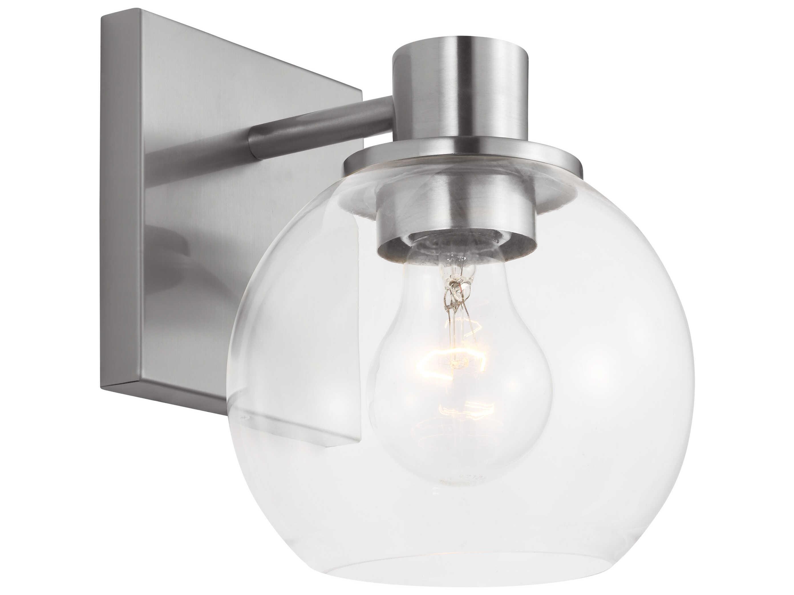 Generation Lighting Rito 1-Light Brushed Nickel Vanity Light