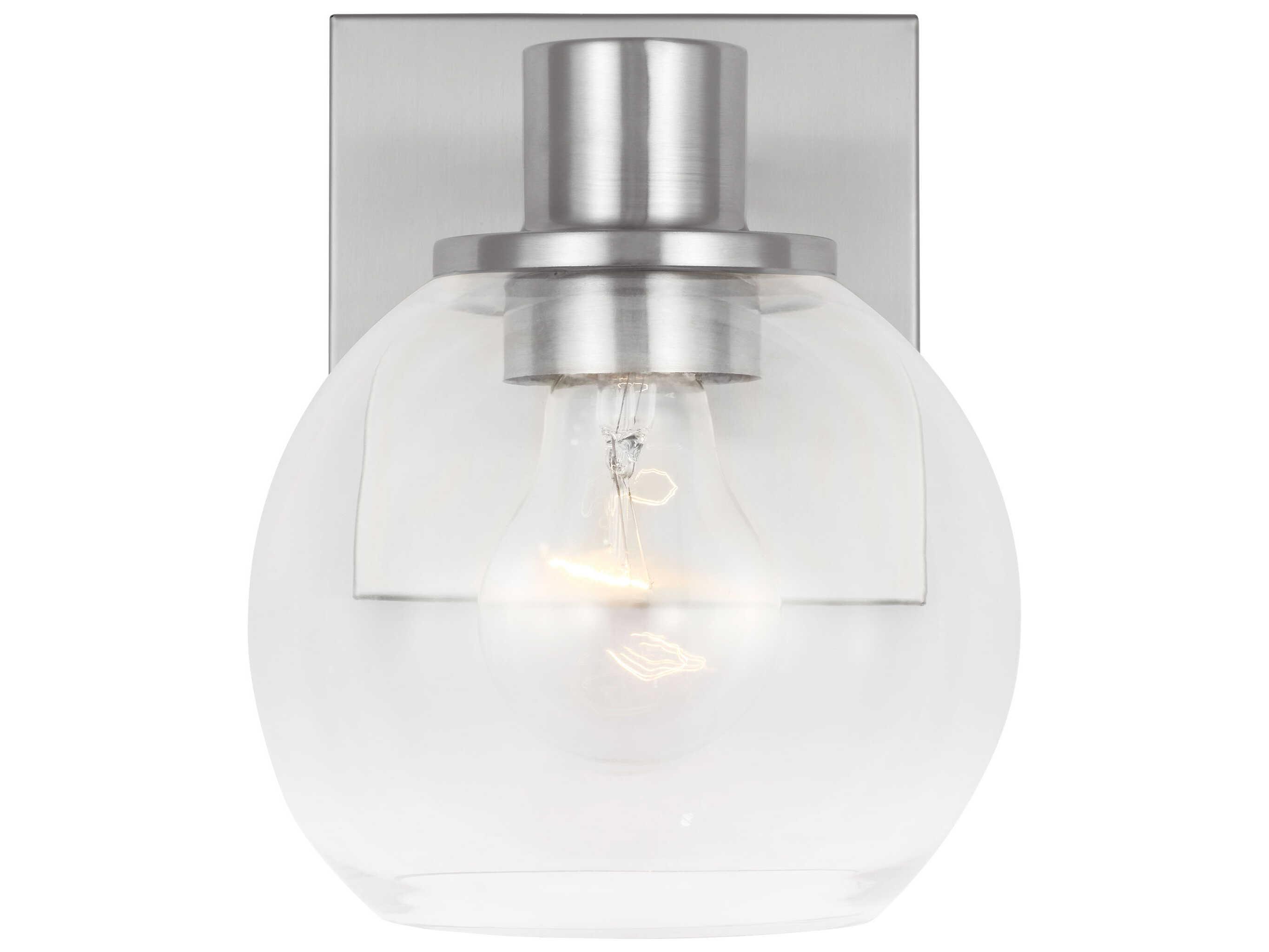 Generation Lighting Rito 1-Light Brushed Nickel Vanity Light