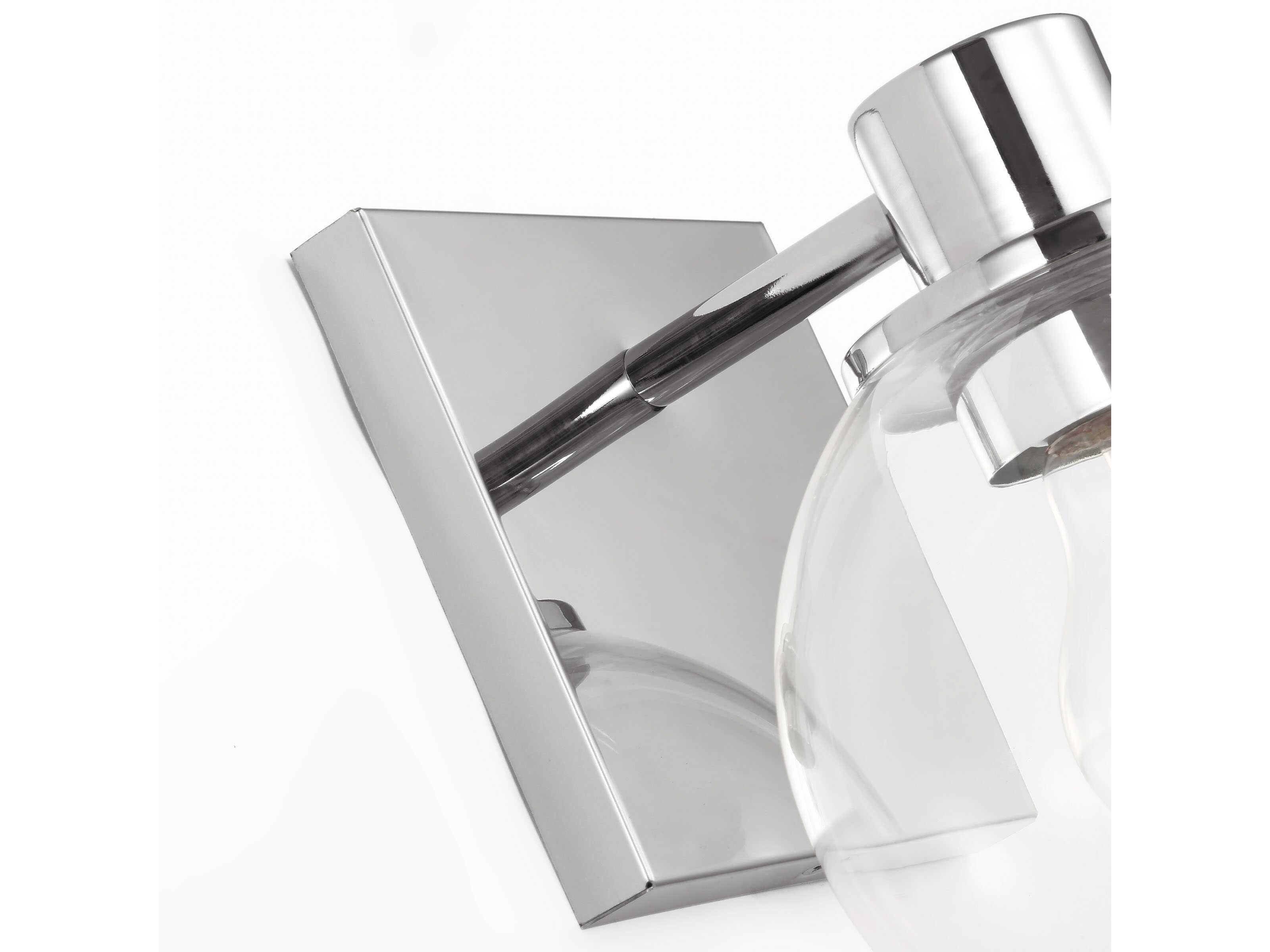 Generation Lighting Rito 1-Light Chrome Vanity Light