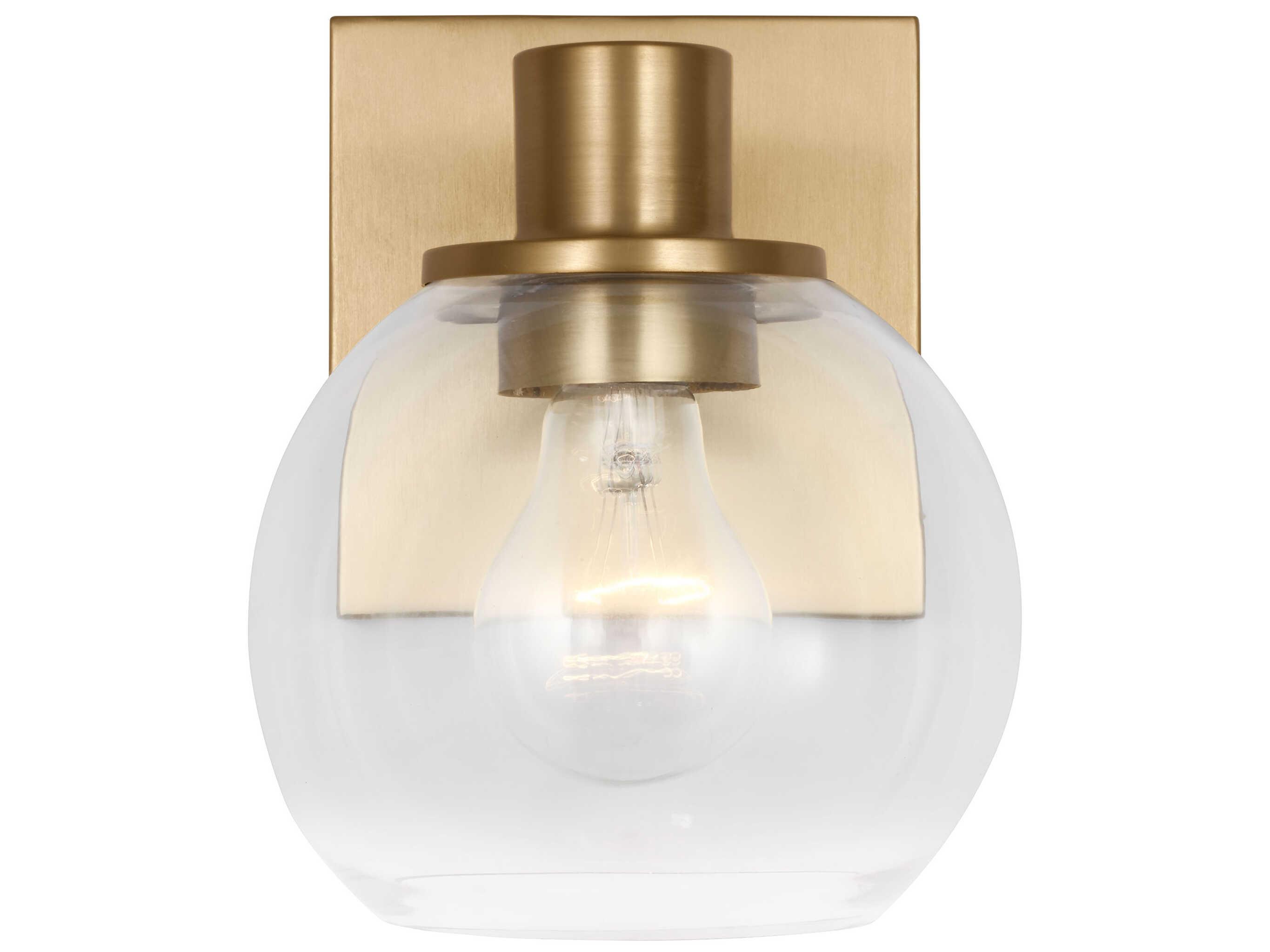Generation Lighting Rito 1-Light Satin Brass Vanity Light