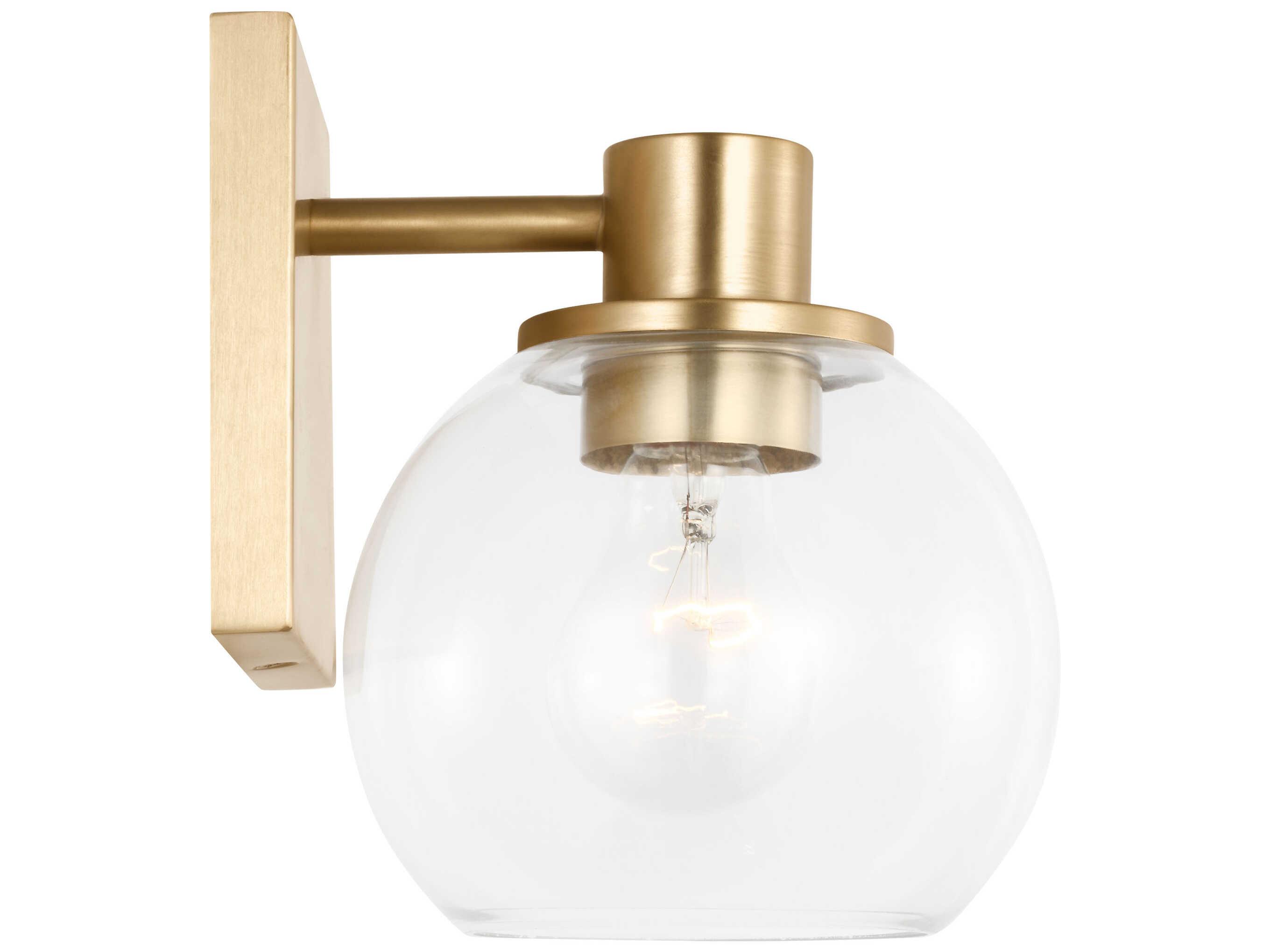 Generation Lighting Rito 1-Light Satin Brass Vanity Light
