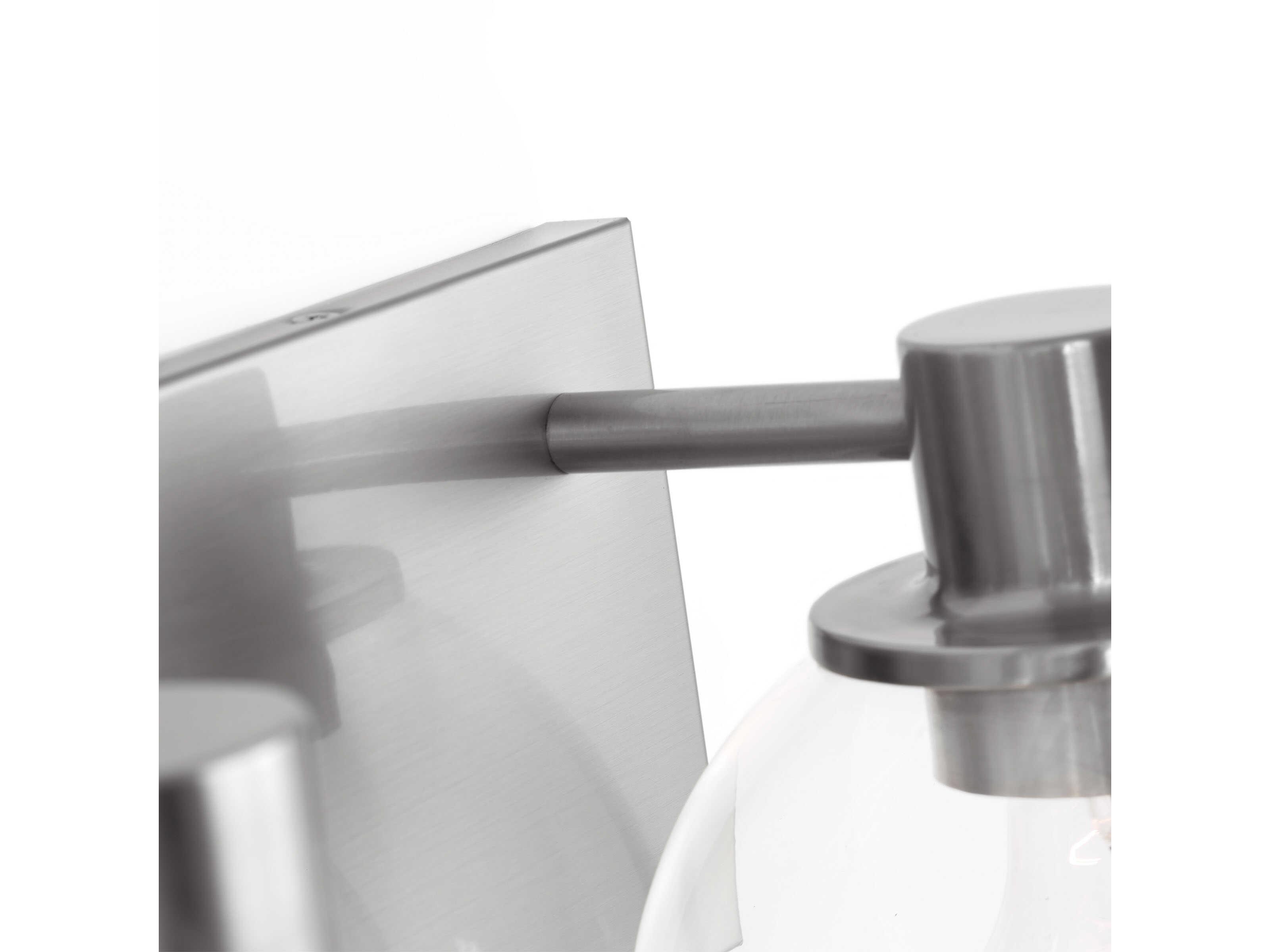 Generation Lighting Rito 2-Light Brushed Nickel Vanity Light