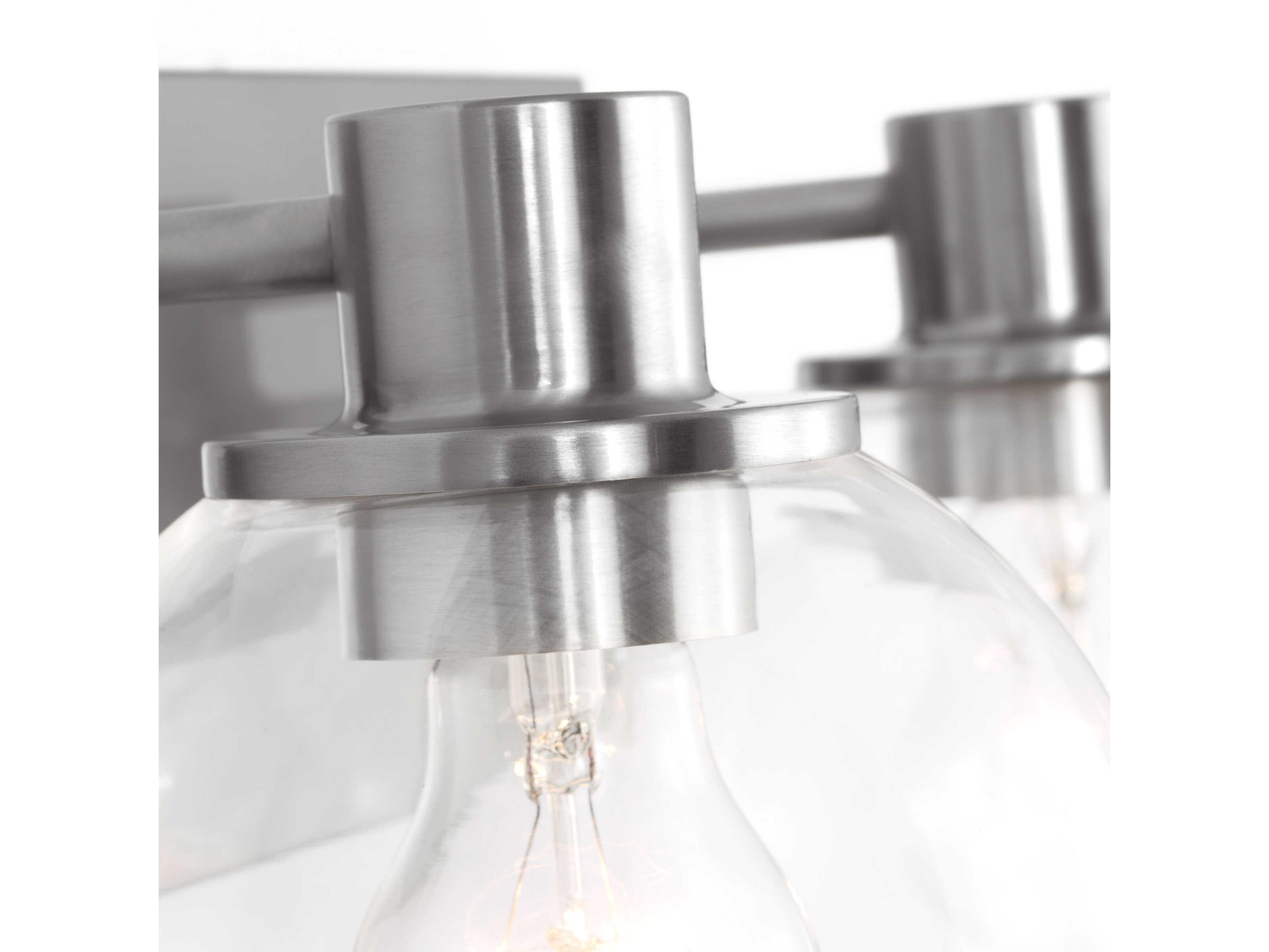 Generation Lighting Rito 2-Light Brushed Nickel Vanity Light