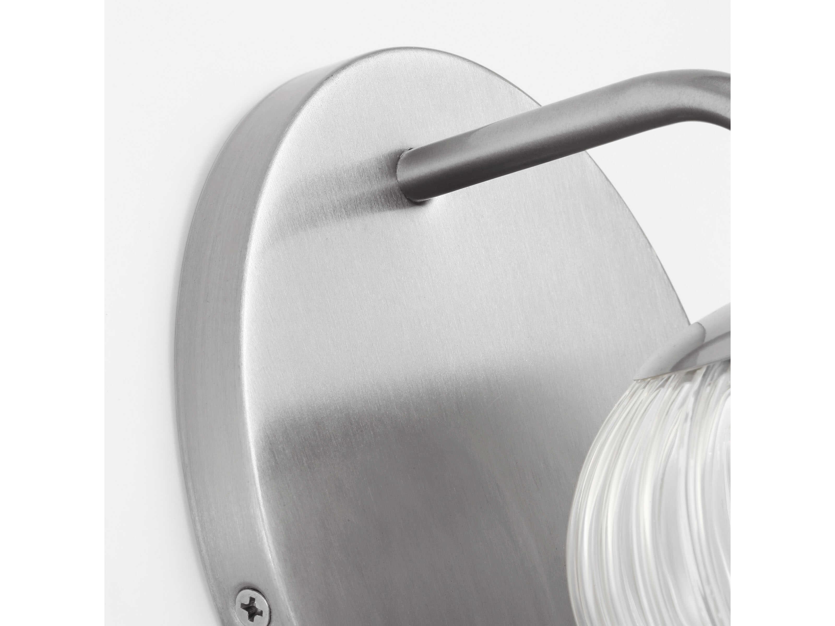 Generation Lighting Eisele 1-Light Brushed Nickel Wall Sconce