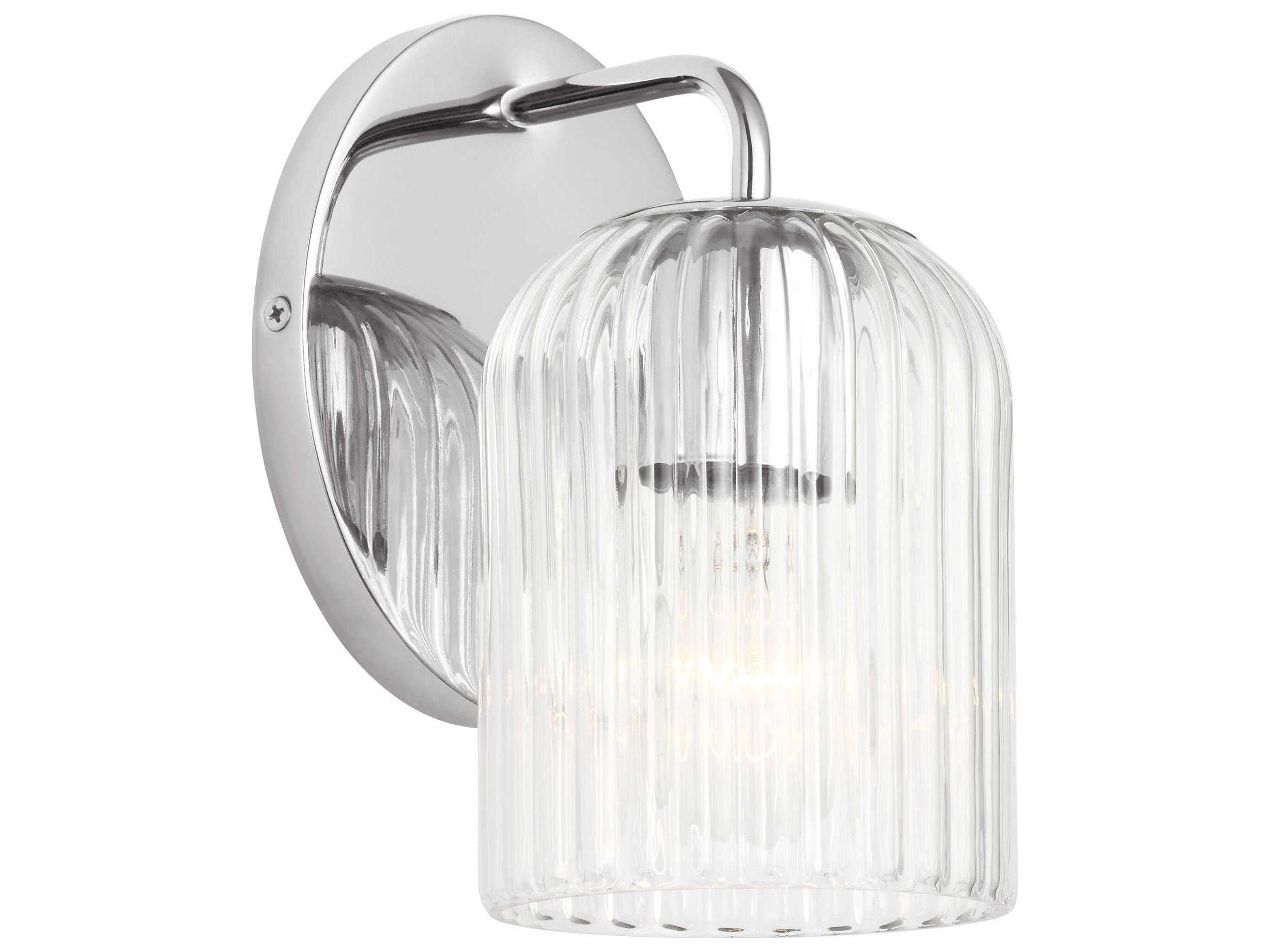 Generation Lighting Eisele 1-Light Chrome Nickel Wall Sconce