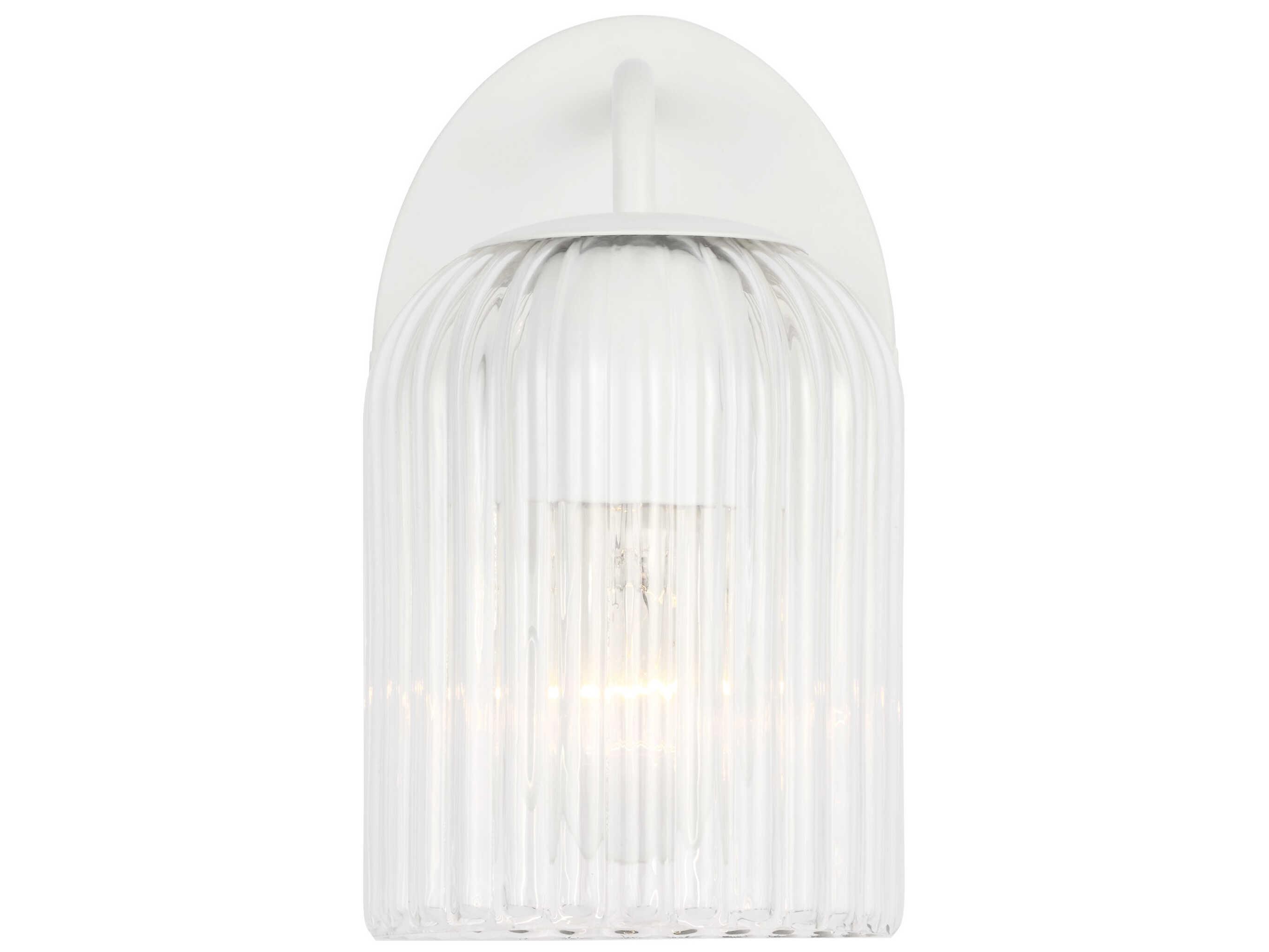 Generation Lighting Eisele 1-Light Matte White Wall Sconce