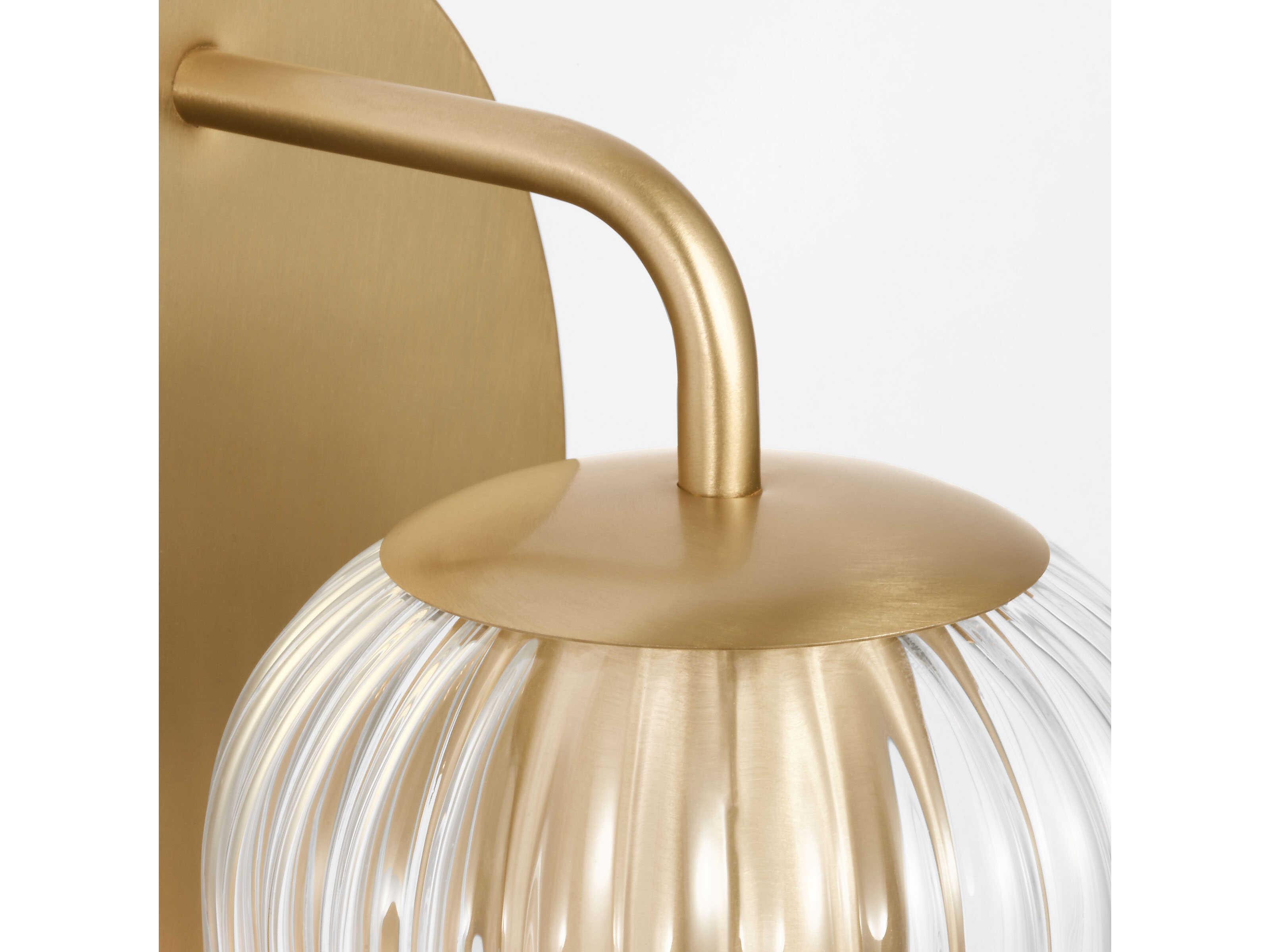 Generation Lighting Eisele 1-Light Satin Brass Wall Sconce