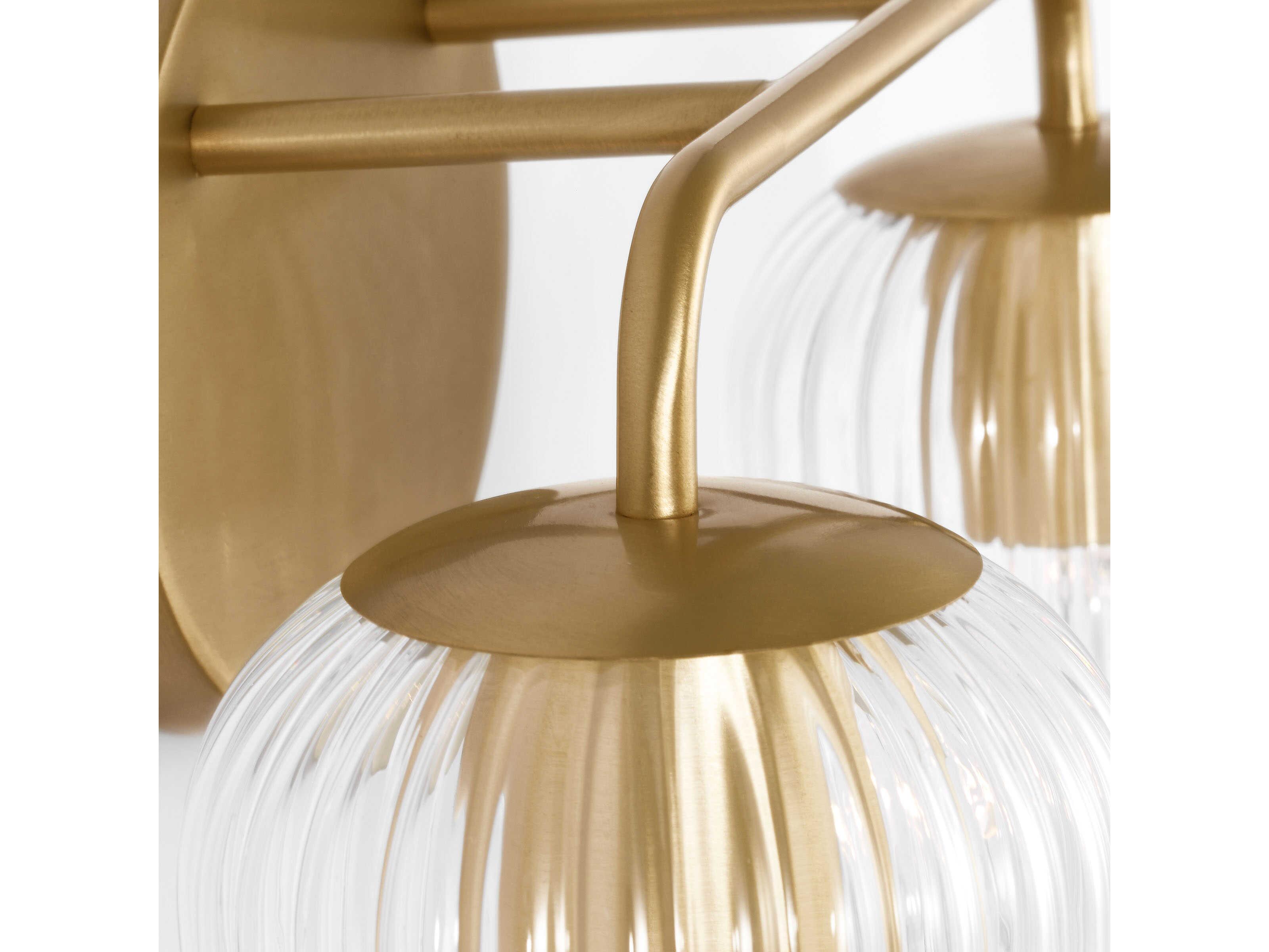 Generation Lighting Eisele 2-Light Satin Brass Vanity Light