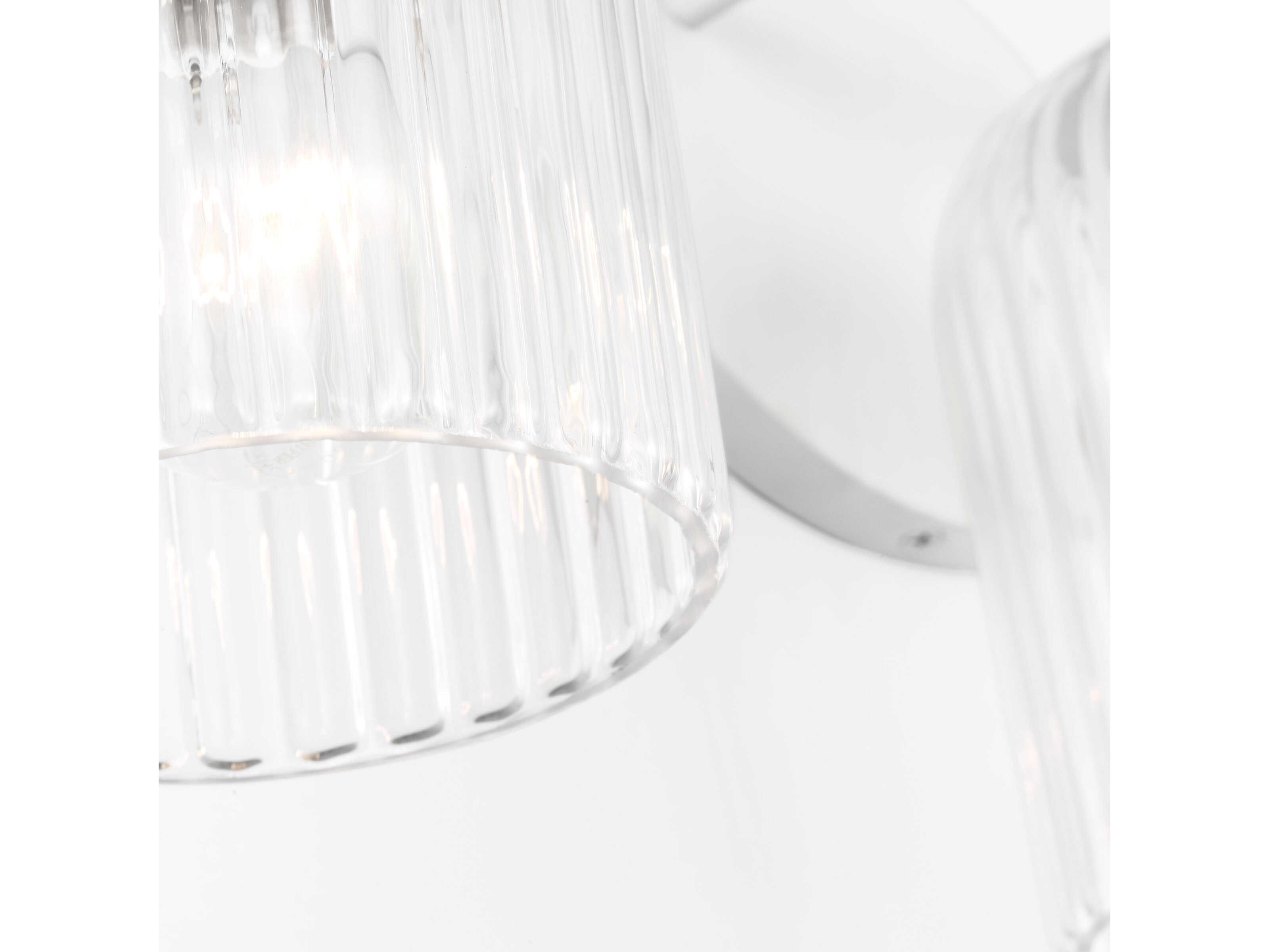 Generation Lighting Eisele 3-Light Matte White Vanity Light