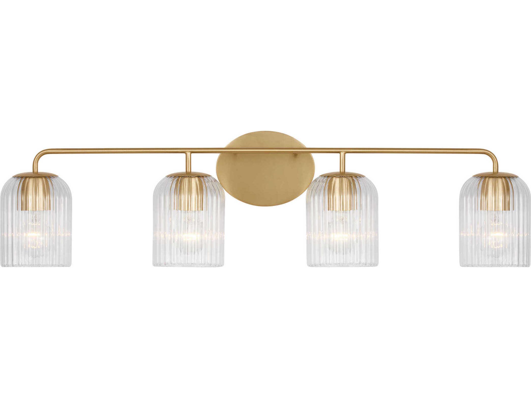 Generation Lighting Eisele 4-Light Satin Brass Vanity Light