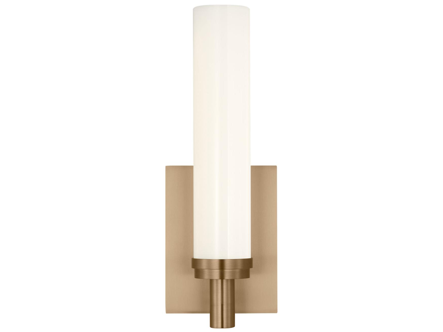 Generation Lighting Coles Satin Brass Vanity Light