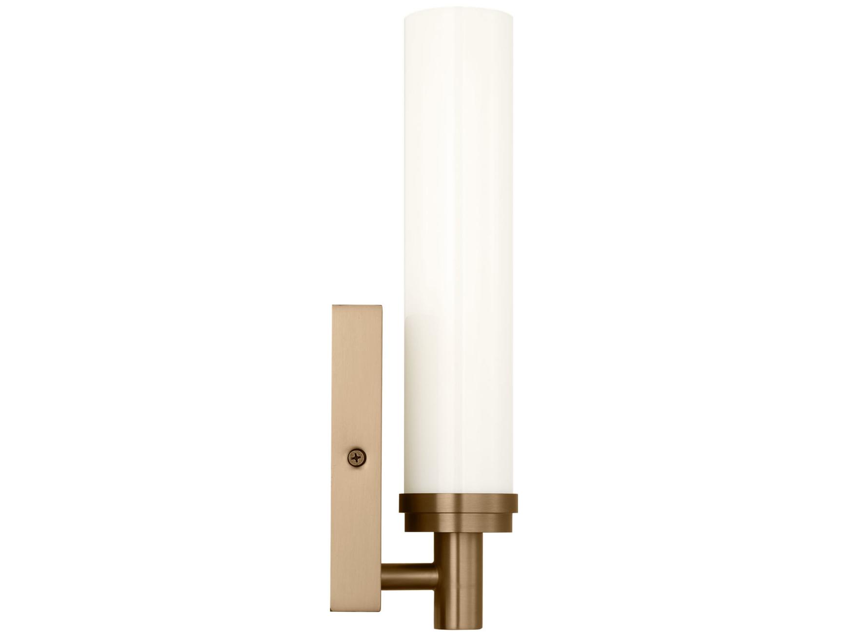 Generation Lighting Coles Satin Brass Vanity Light