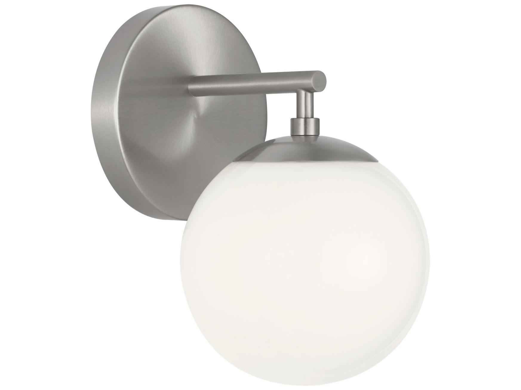 Generation Lighting Nube 1-Light Brushed Nickel Wall Sconce