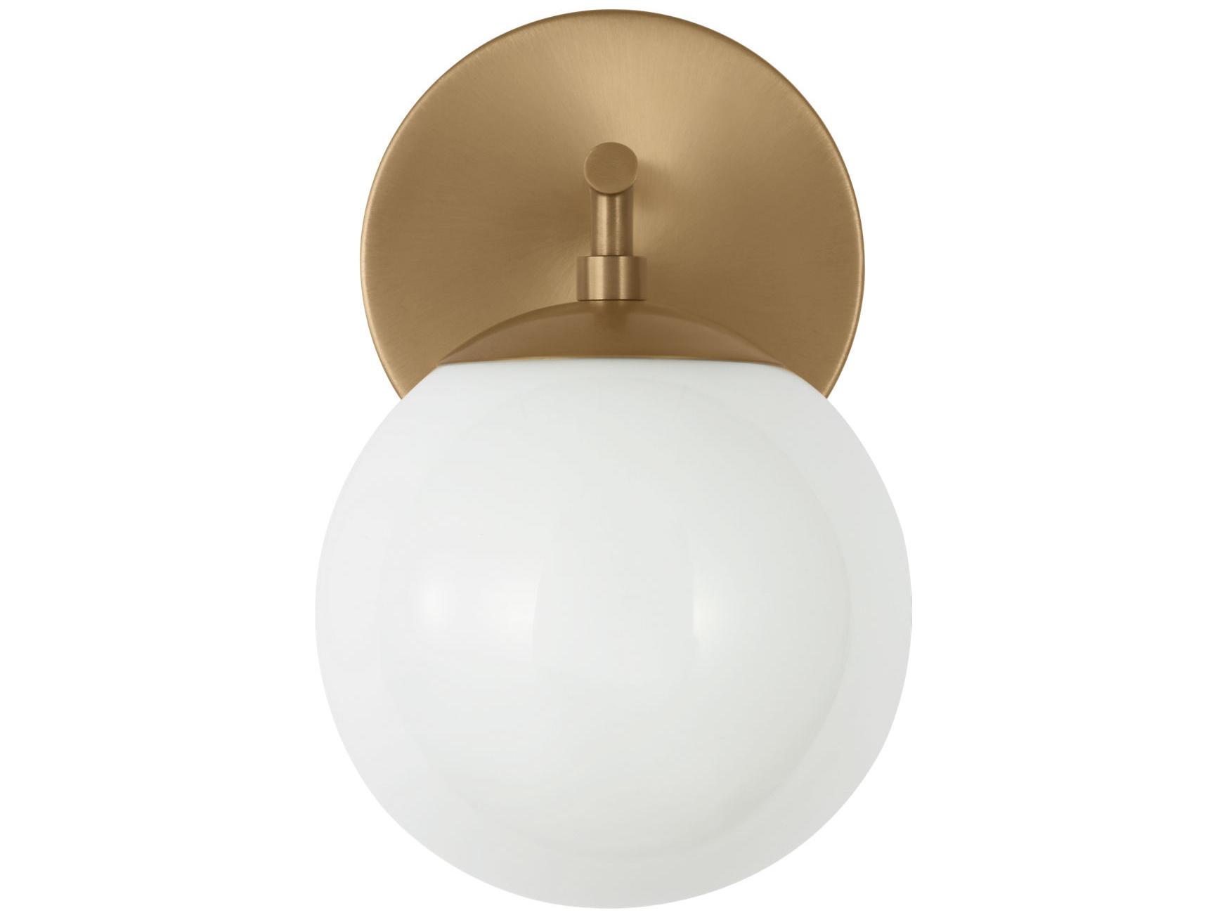 Generation Lighting Nube 1-Light Satin Brass Wall Sconce