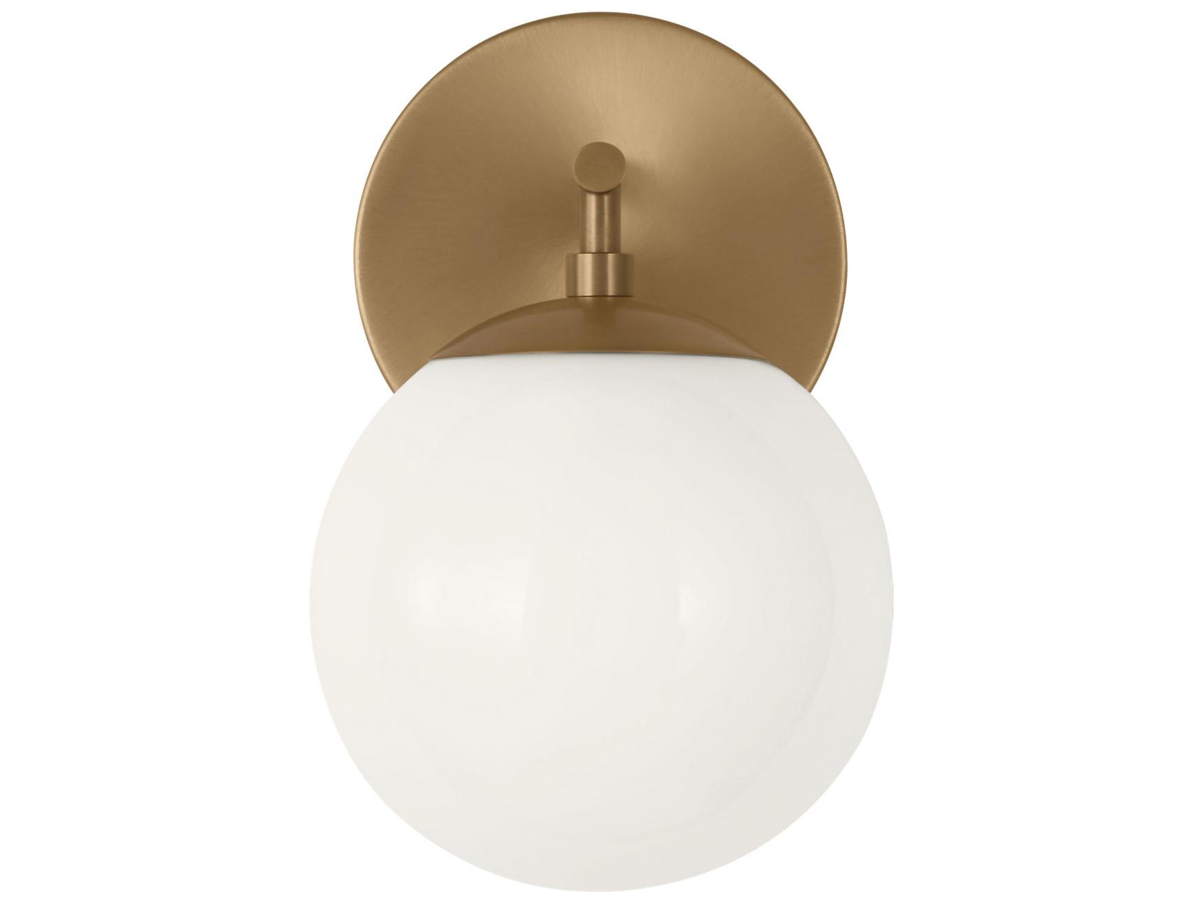 Generation Lighting Nube 1-Light Satin Brass Wall Sconce