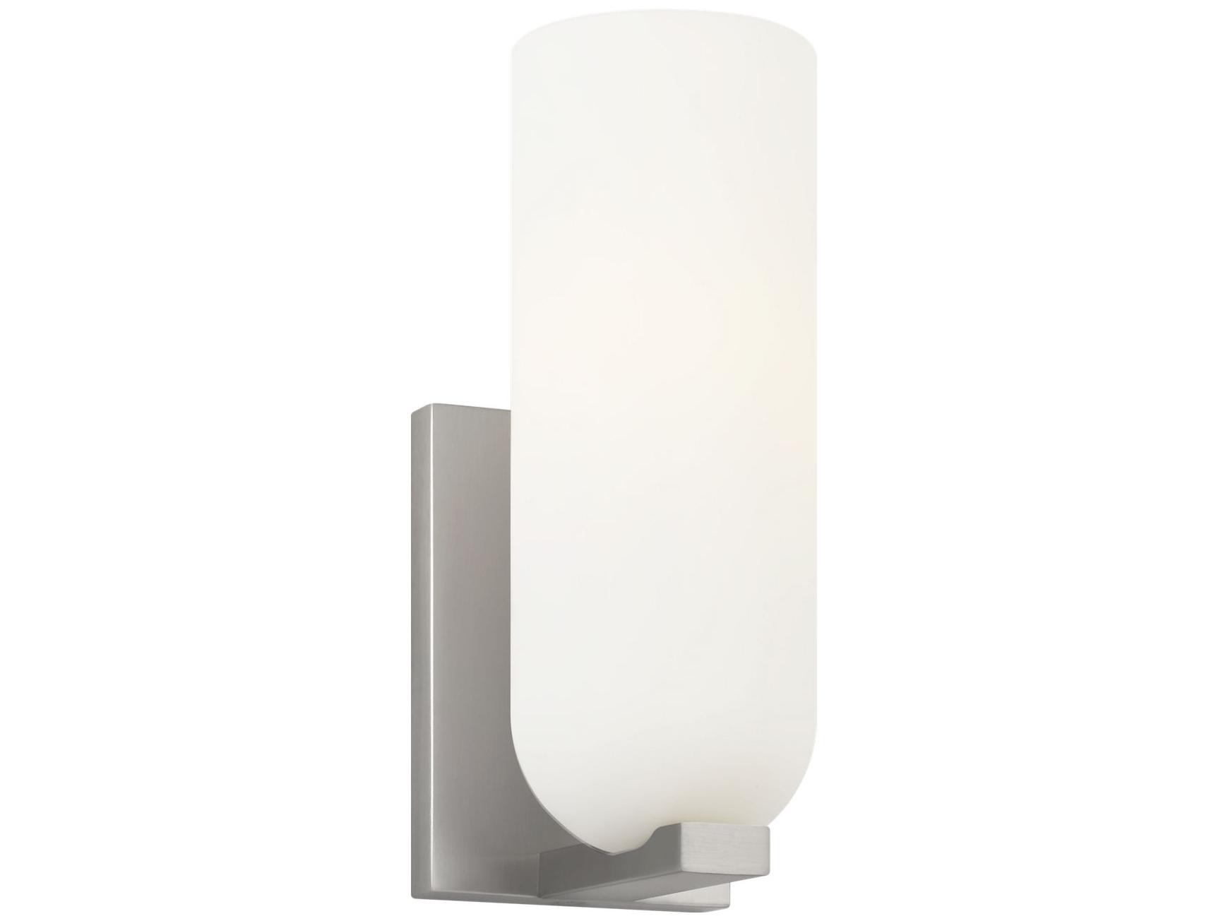 Generation Lighting Neblina 1-Light Brushed Nickel Wall Sconce