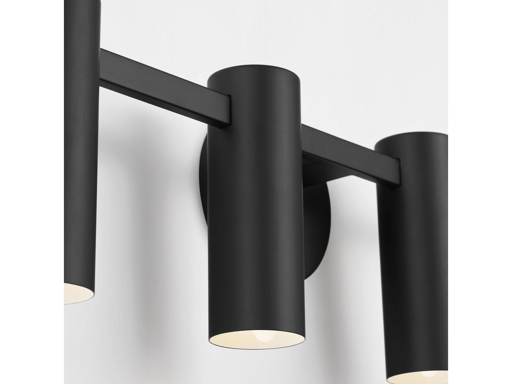 Generation Lighting Zentro 4-Light Midnight Black Vanity Light