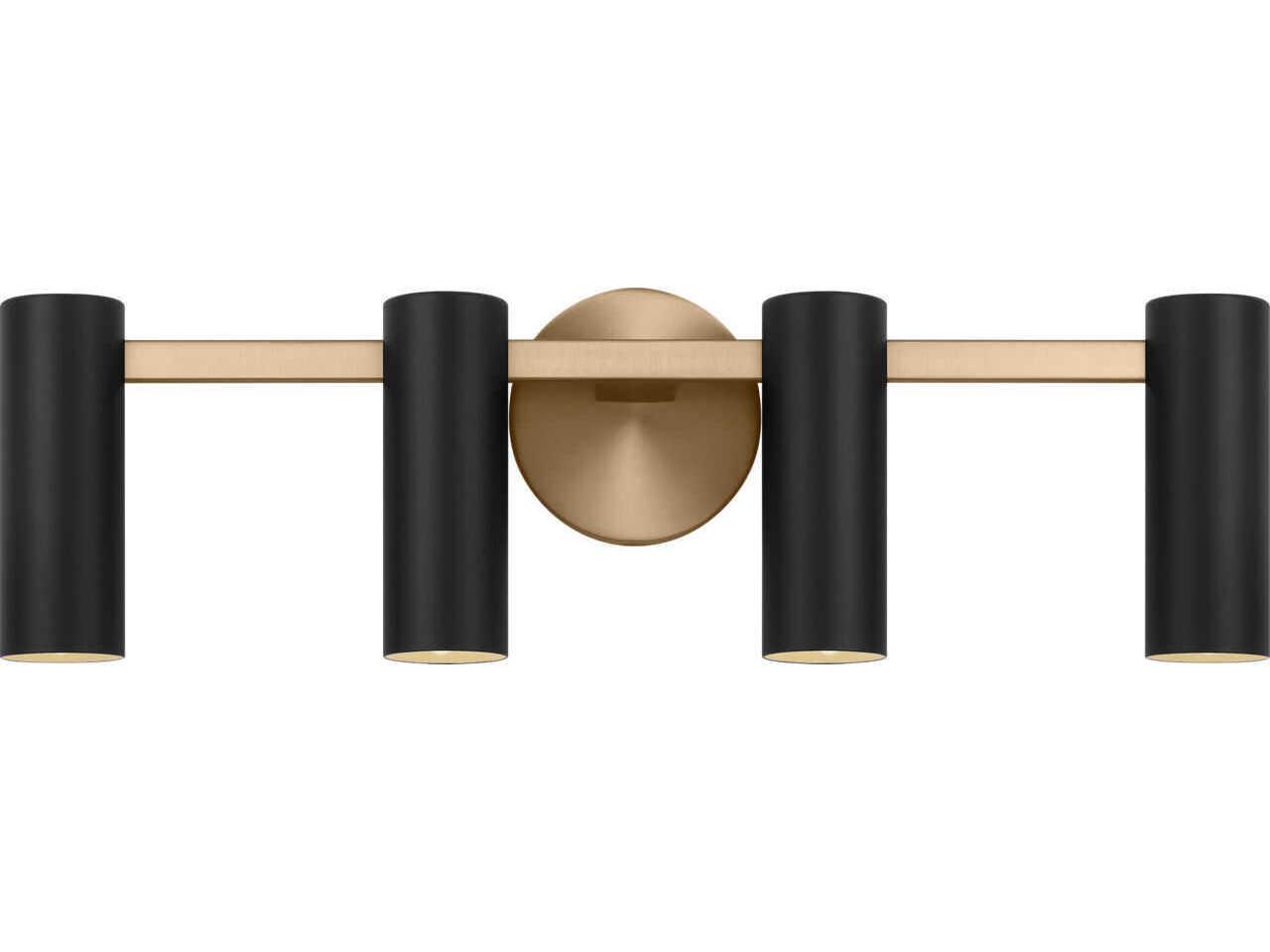 Generation Lighting Zentro 4-Light Satin Brass Vanity Light