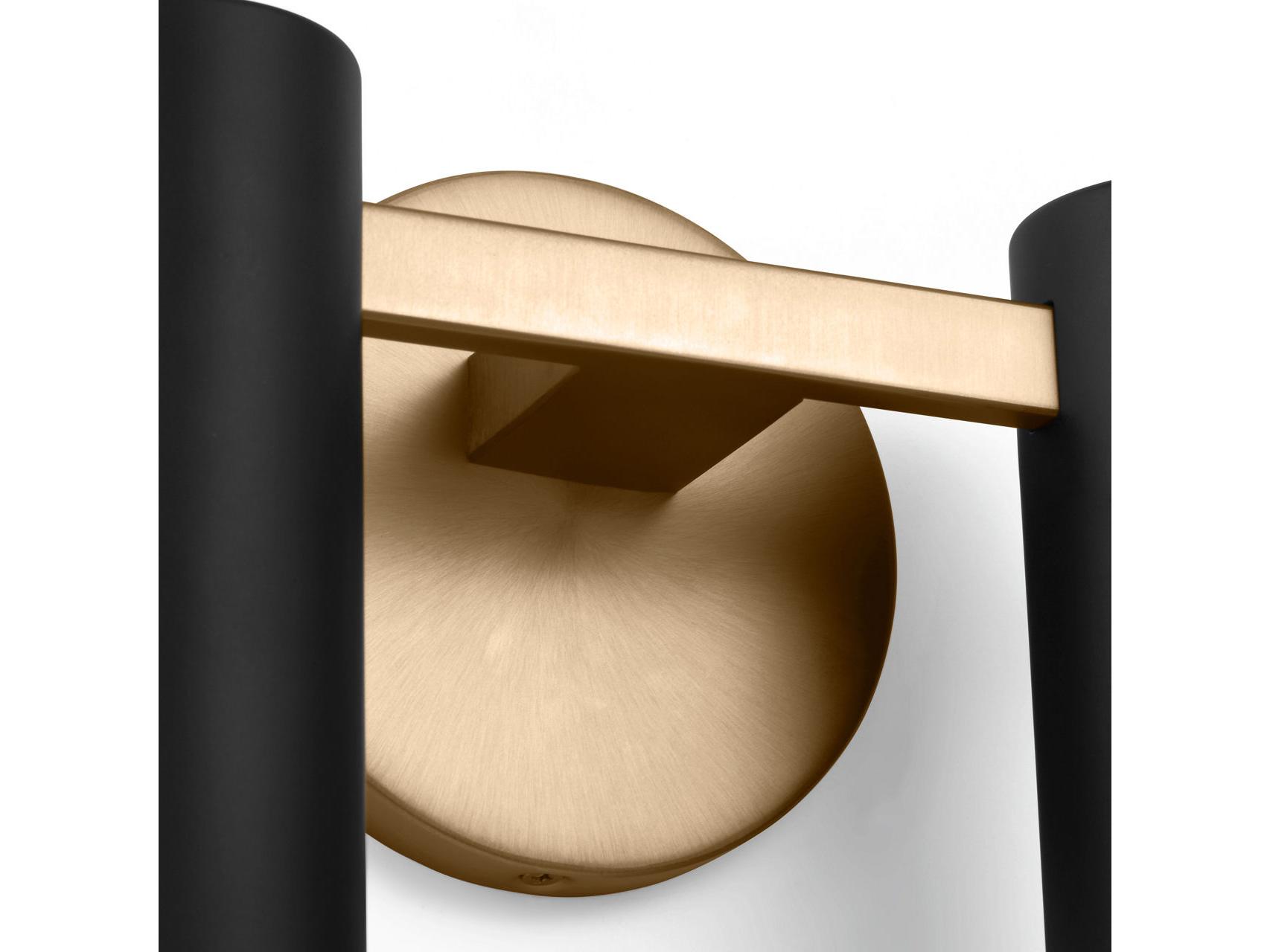 Generation Lighting Zentro 4-Light Satin Brass Vanity Light