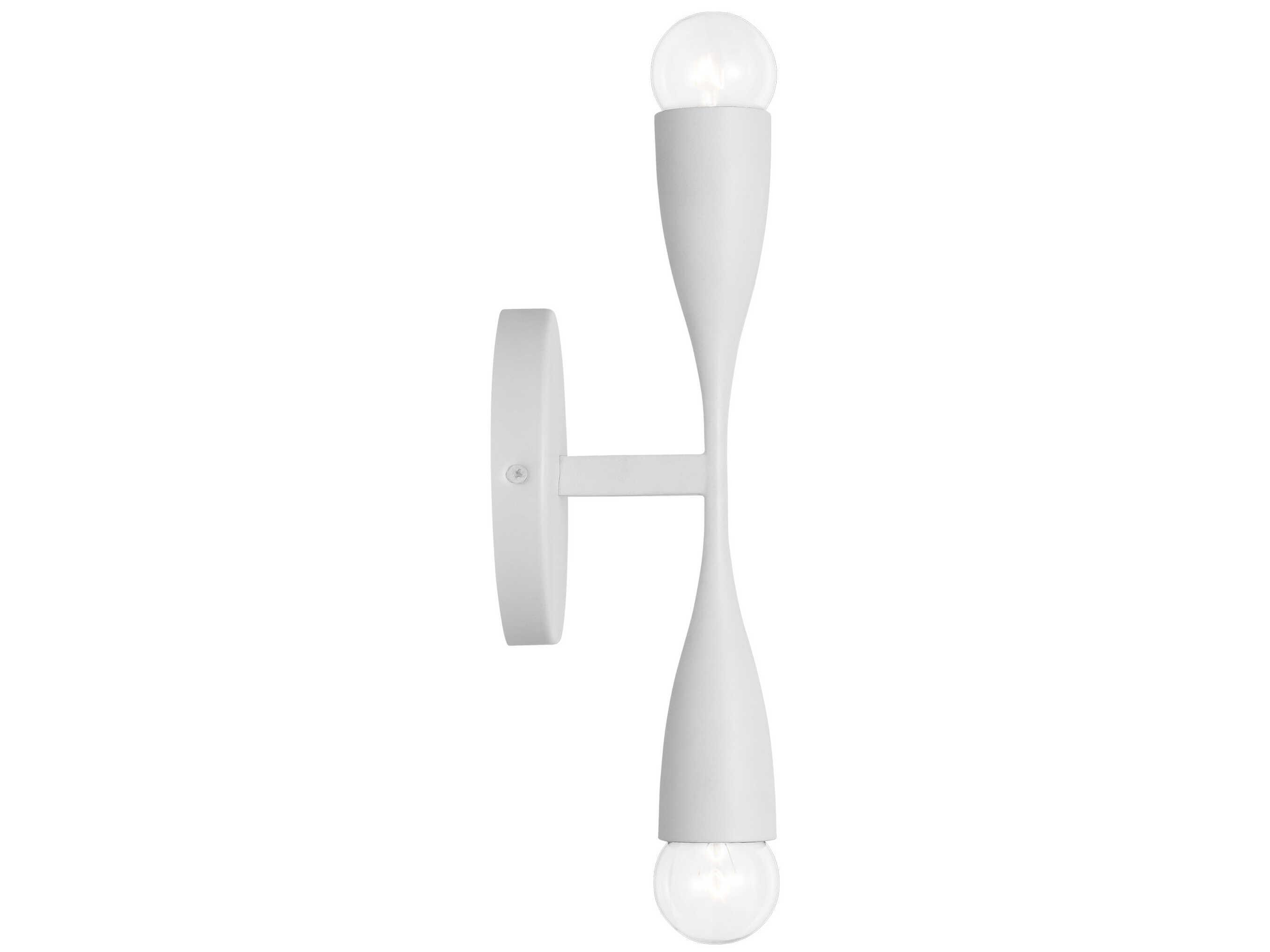 Generation Lighting Maya 2-Light Matte White Vanity Light