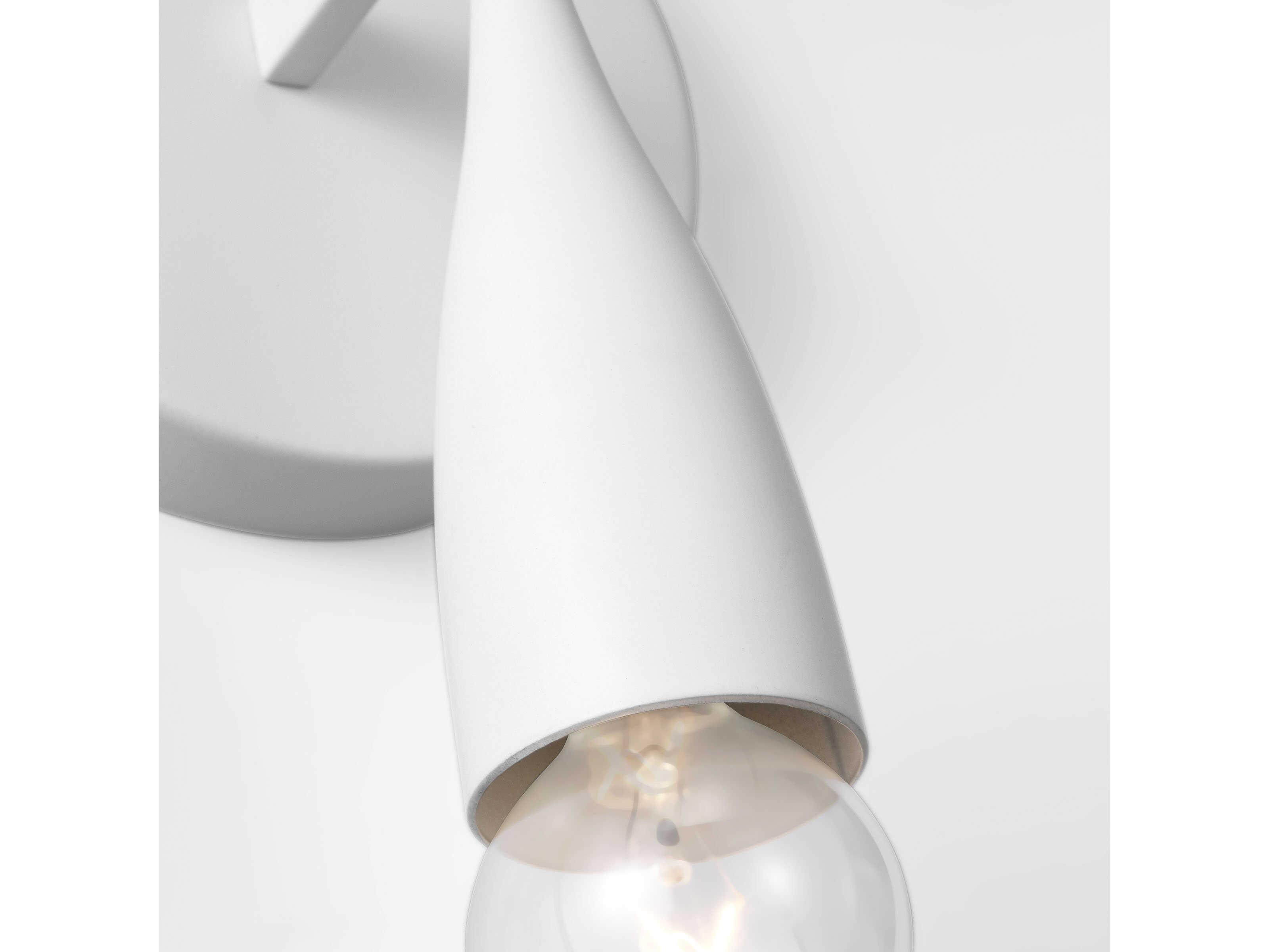 Generation Lighting Maya 2-Light Matte White Vanity Light