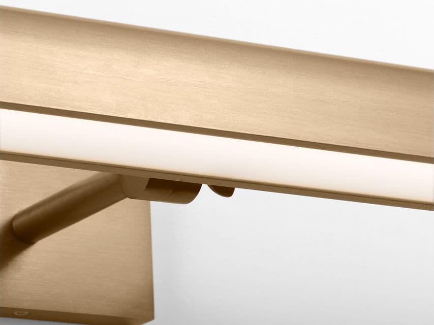 Generation Lighting Gallery Satin Brass Picture Light