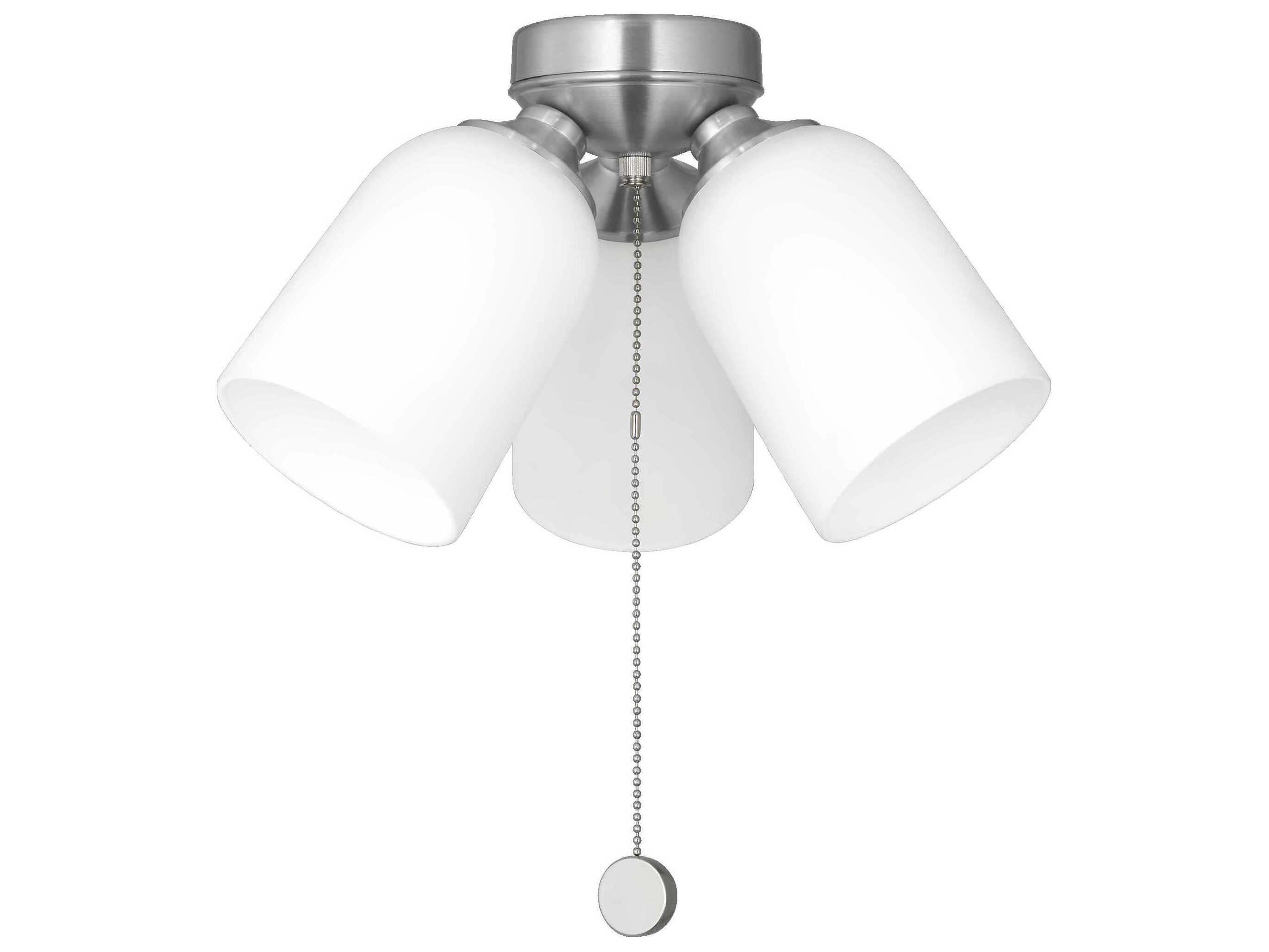 Generation Lighting Emile Brushed Nickel Fan Light Kit