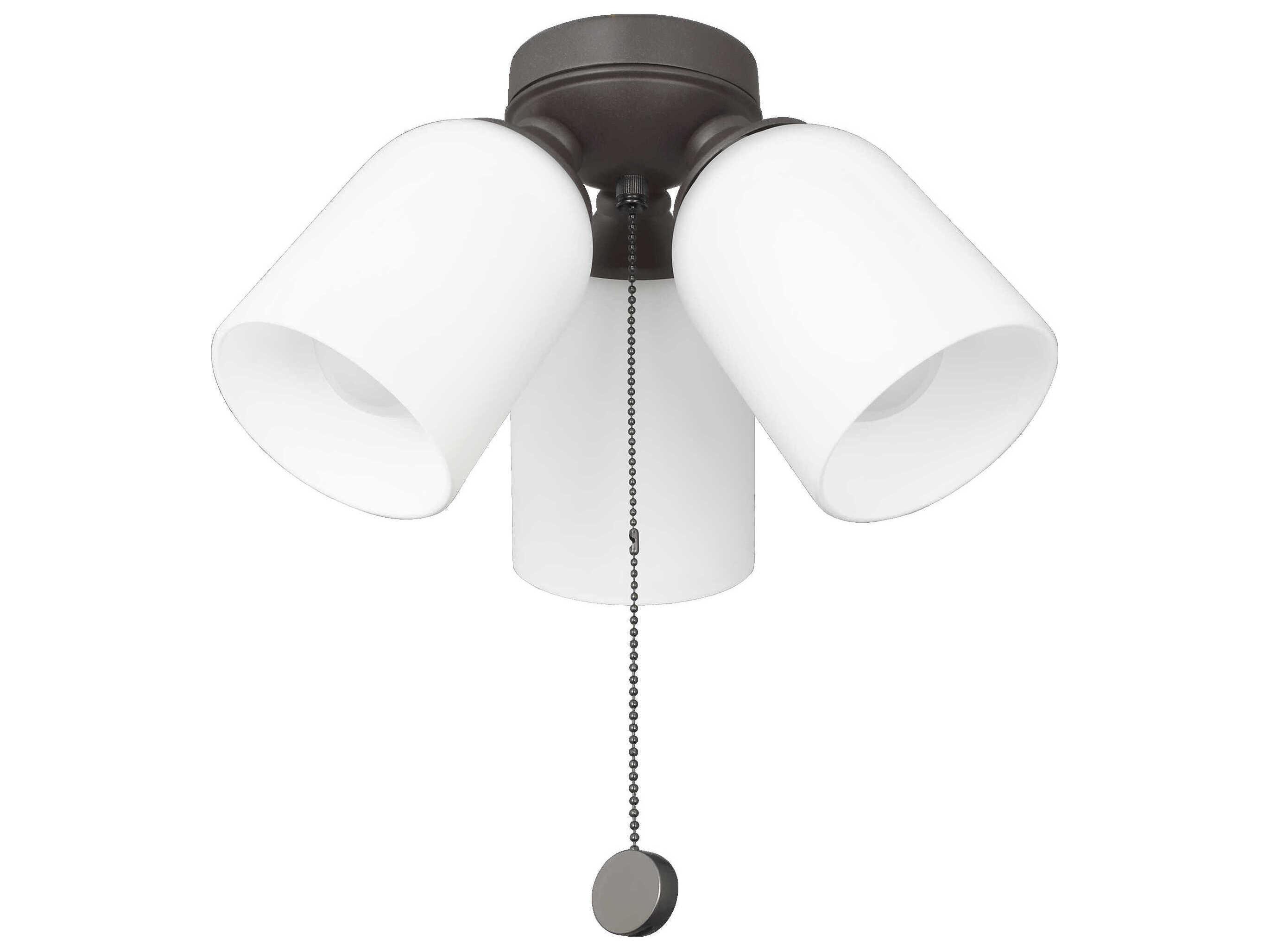 Generation Lighting Emile Aged Pewter Fan Light Kit