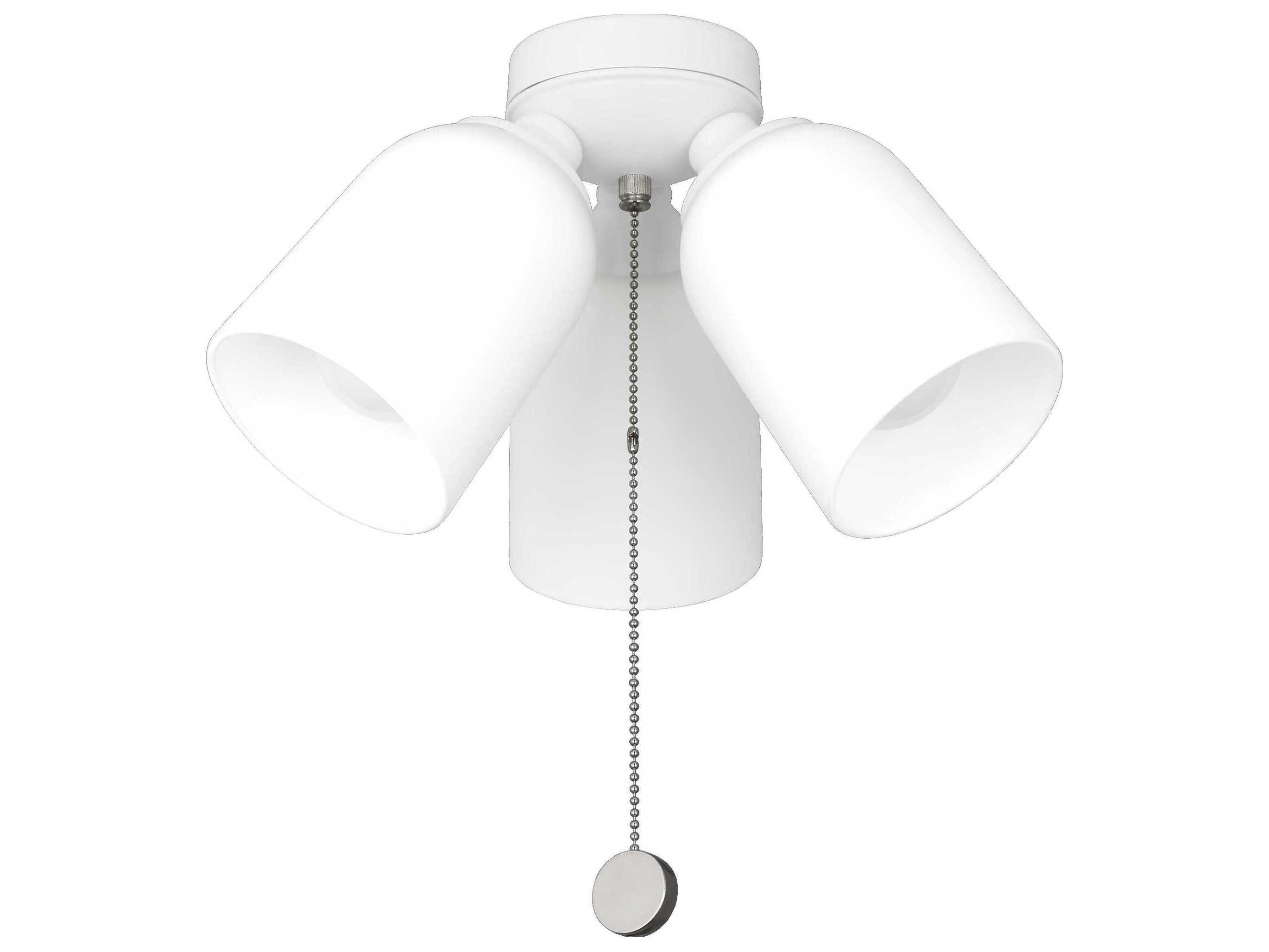 Generation Lighting Emile Matte White Fan Light Kit