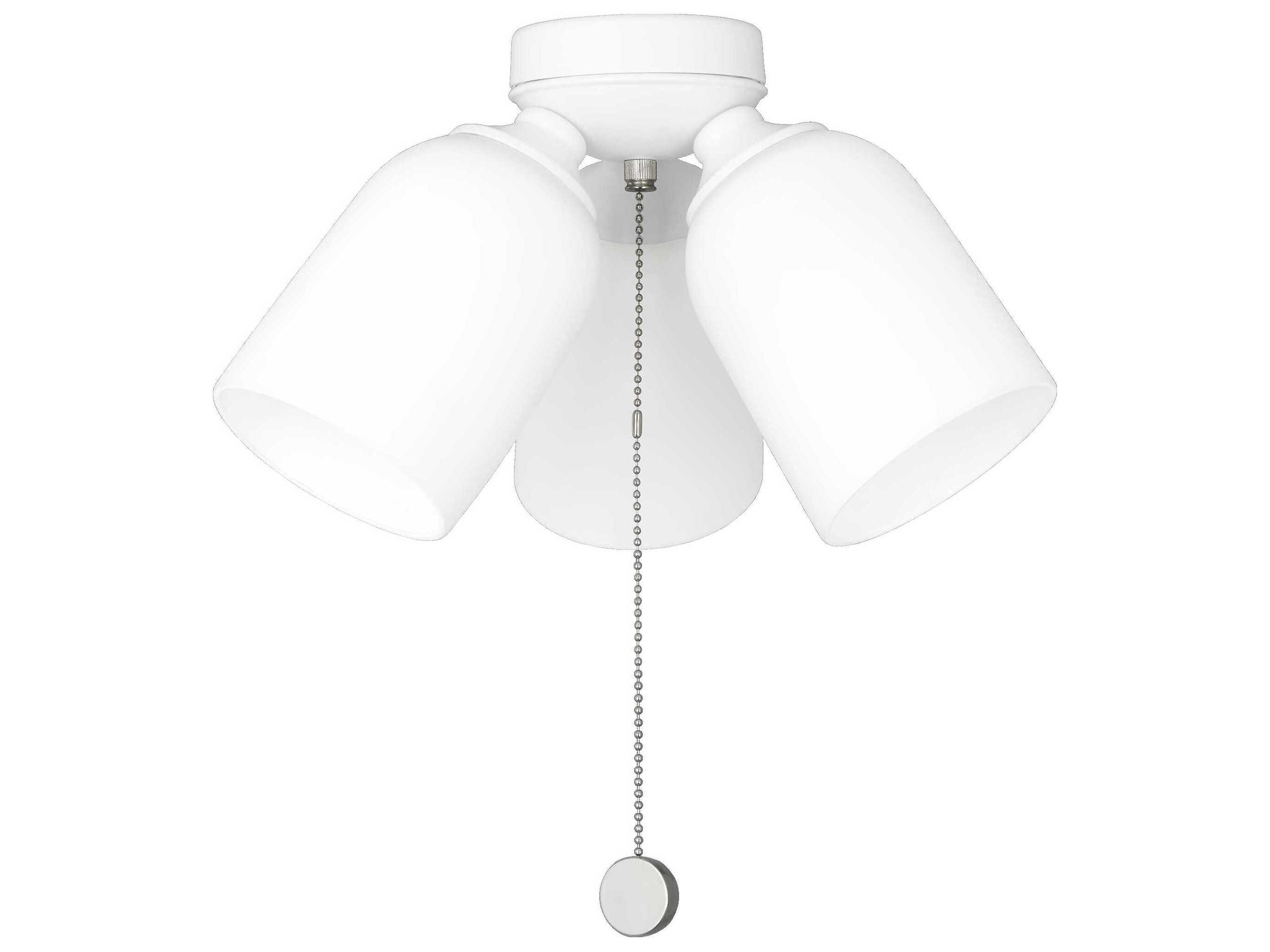 Generation Lighting Emile Matte White Fan Light Kit