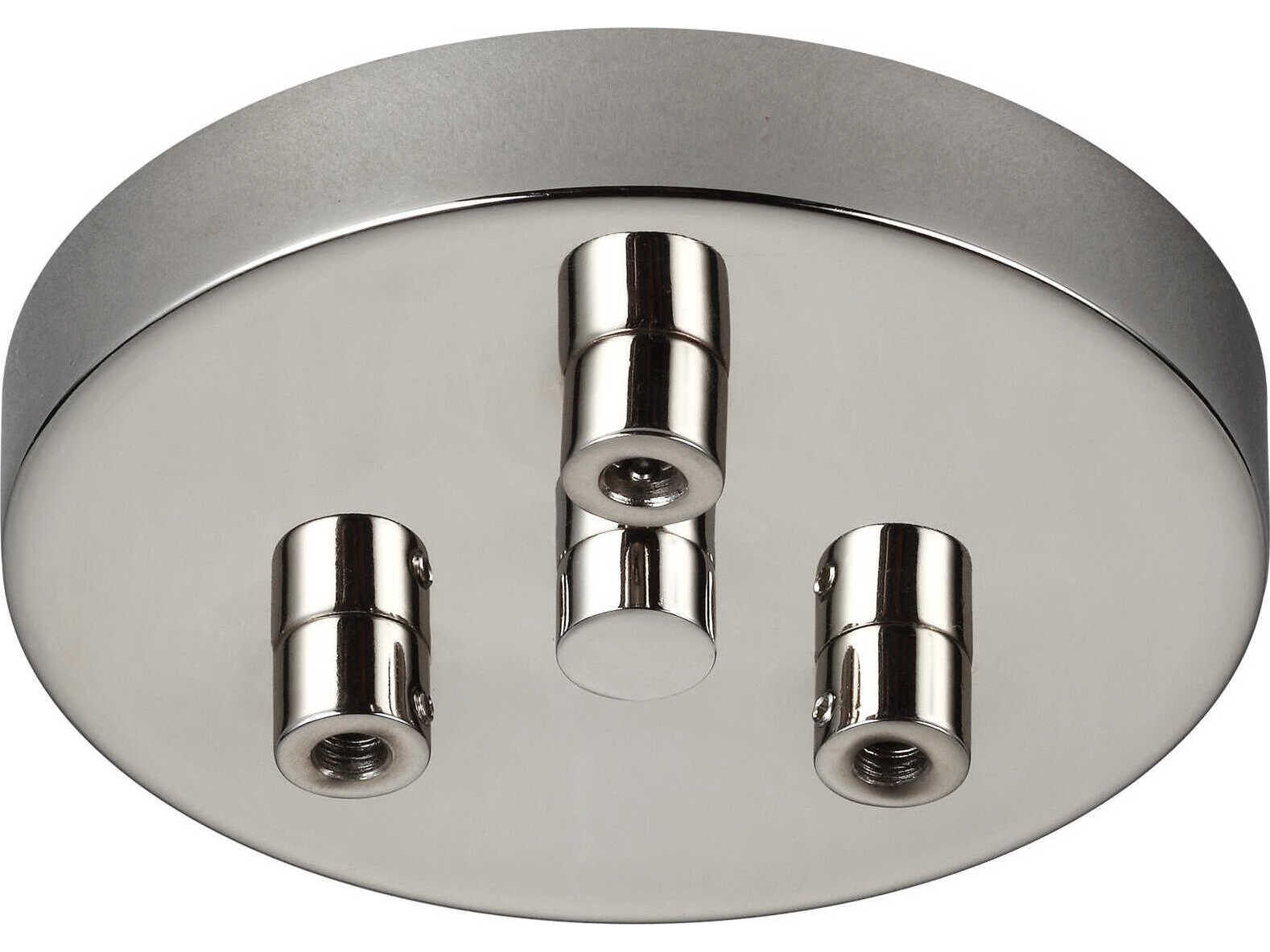 Generation Lighting Multi-Port 3 - Light Canopy with Swag Hooks